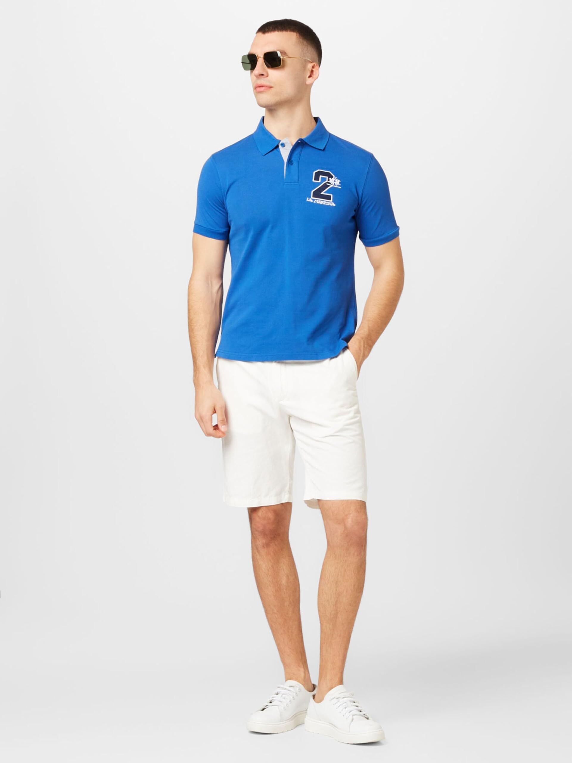 La Martina XMP610 PK031 polo uomo cotone