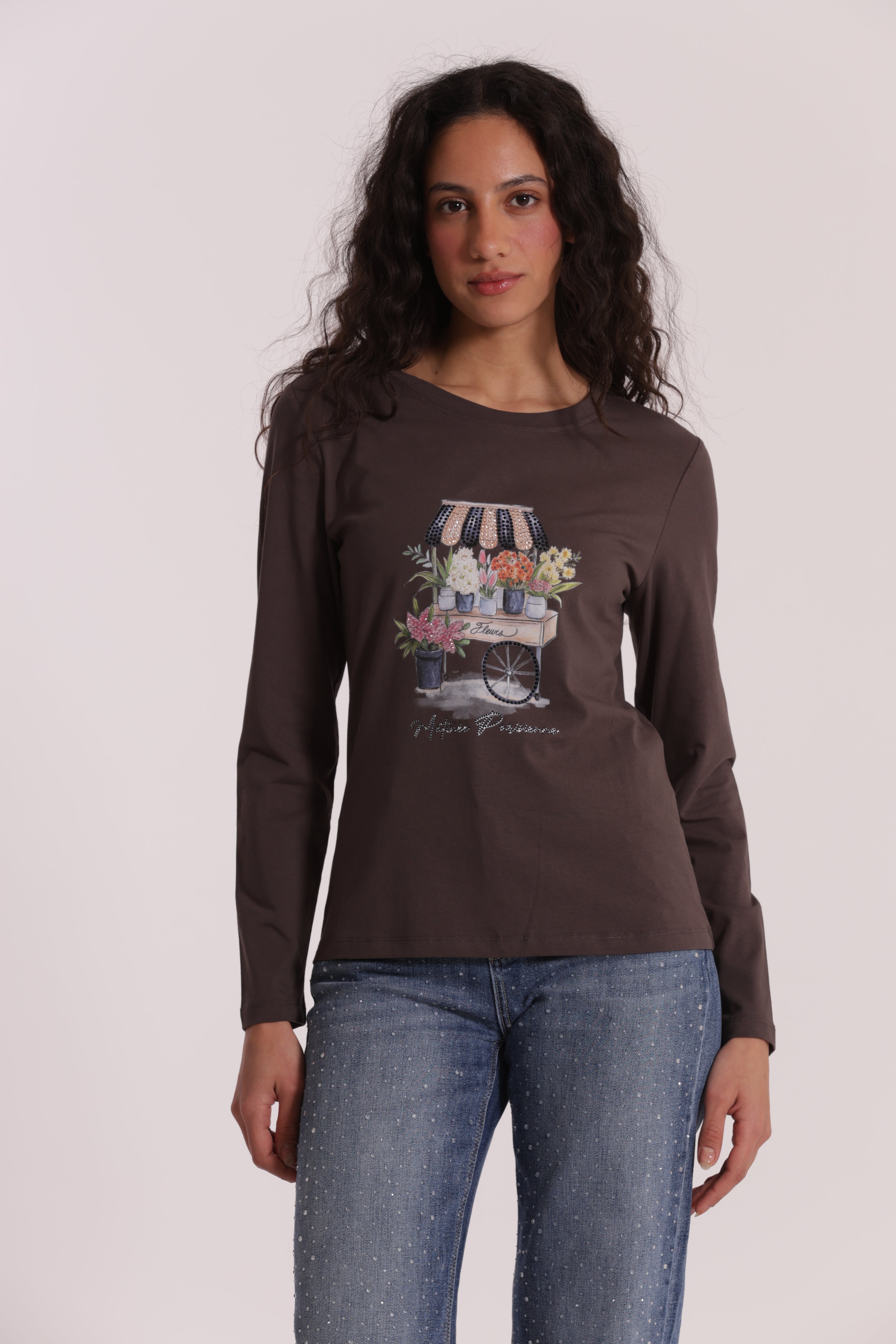 Mimi Mua T-Shirt Matinee Parisienne t-shirt cotone
