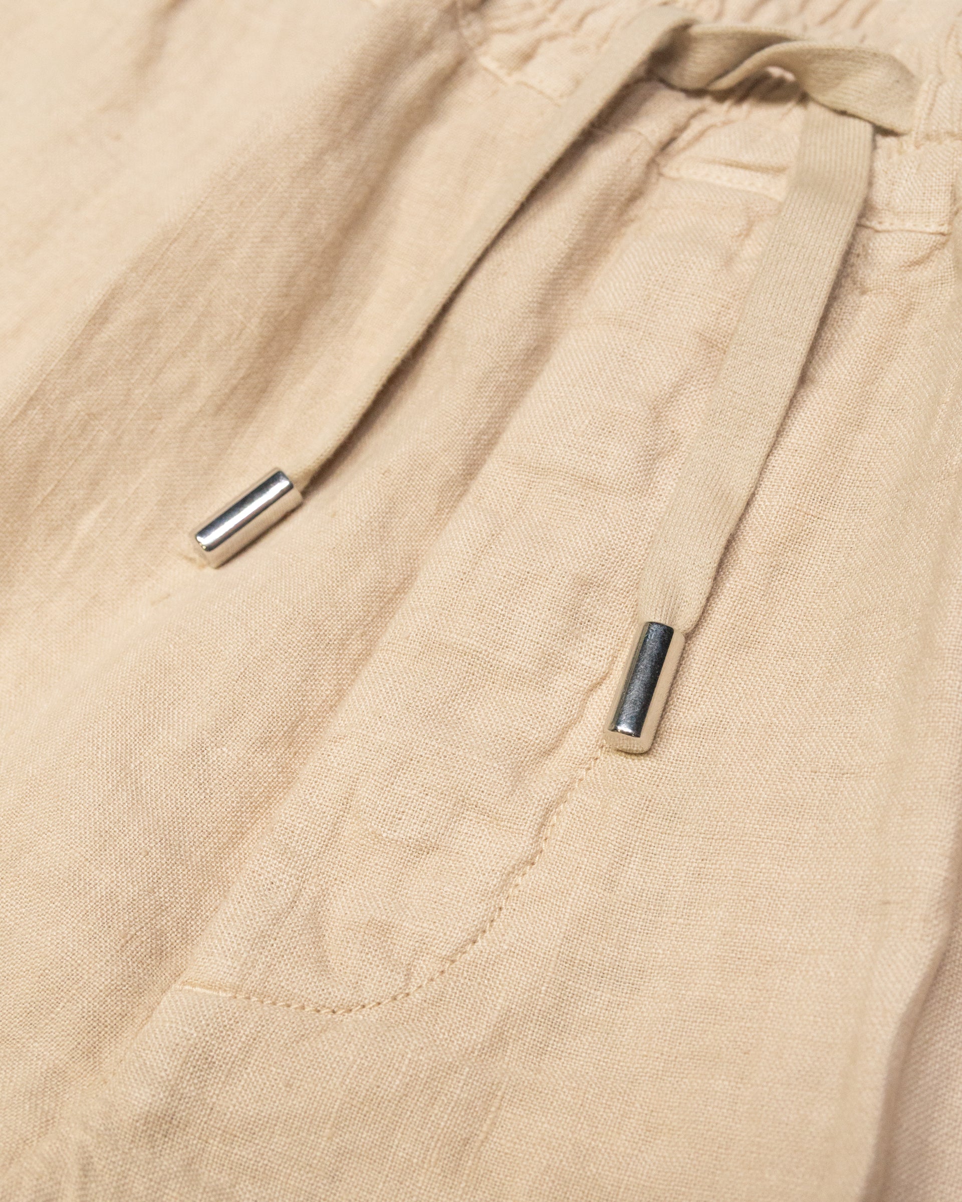 Altea Samuel bermuda lino beige con coulisse