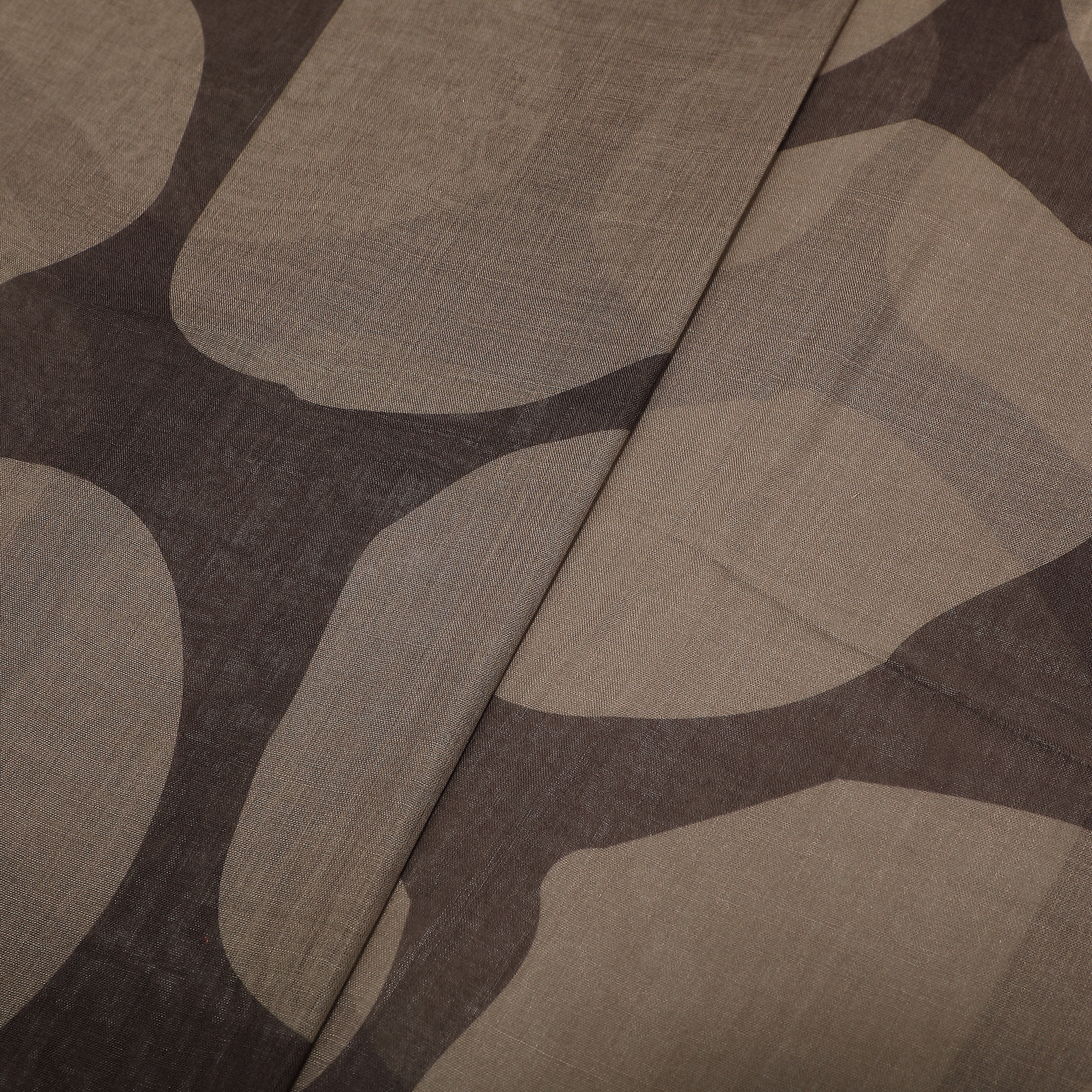 Mimi Mua Foulard Maculato sciarpa leggera 180x80 petrolio