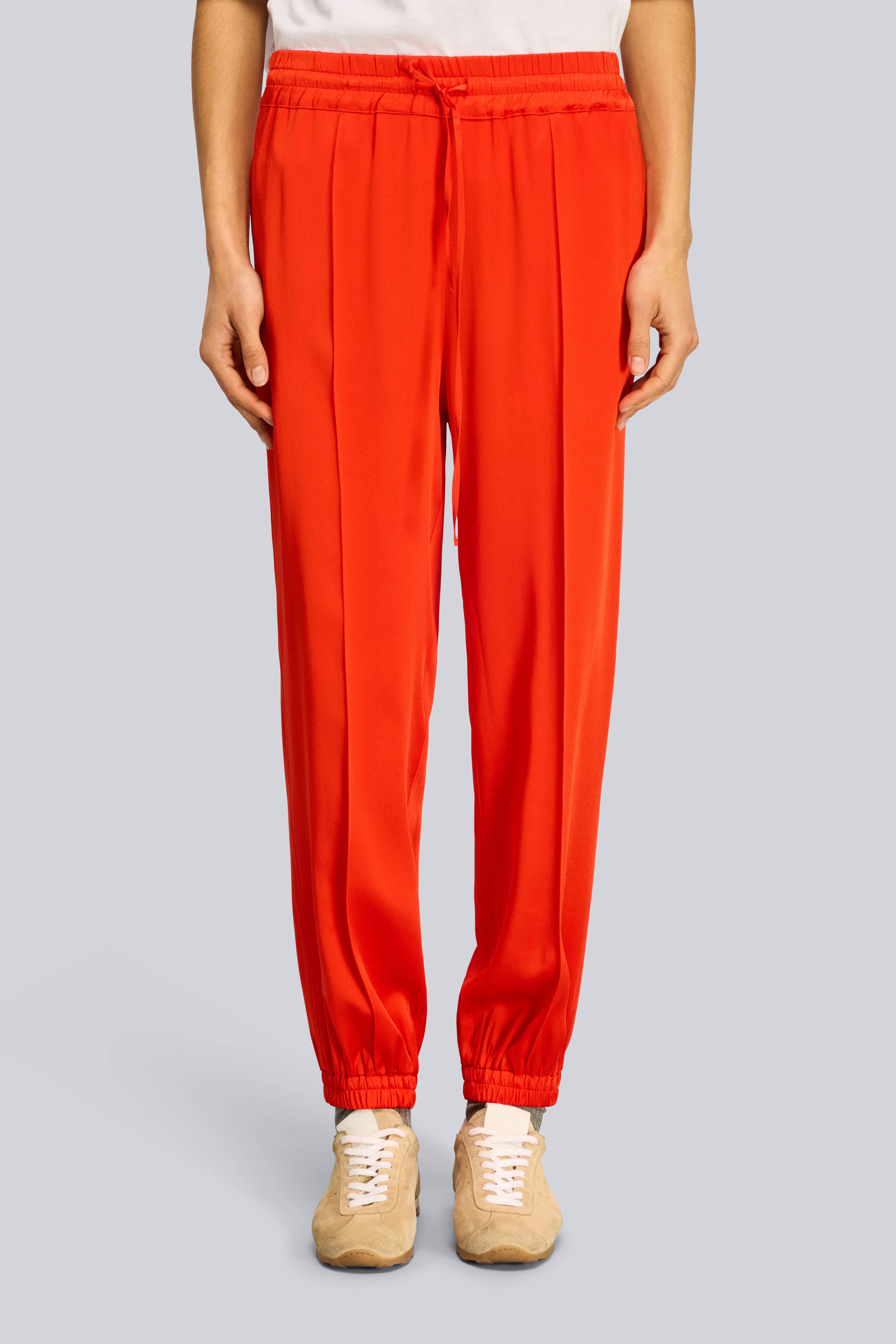 Semicouture Chris pantalone envers satin coulisse