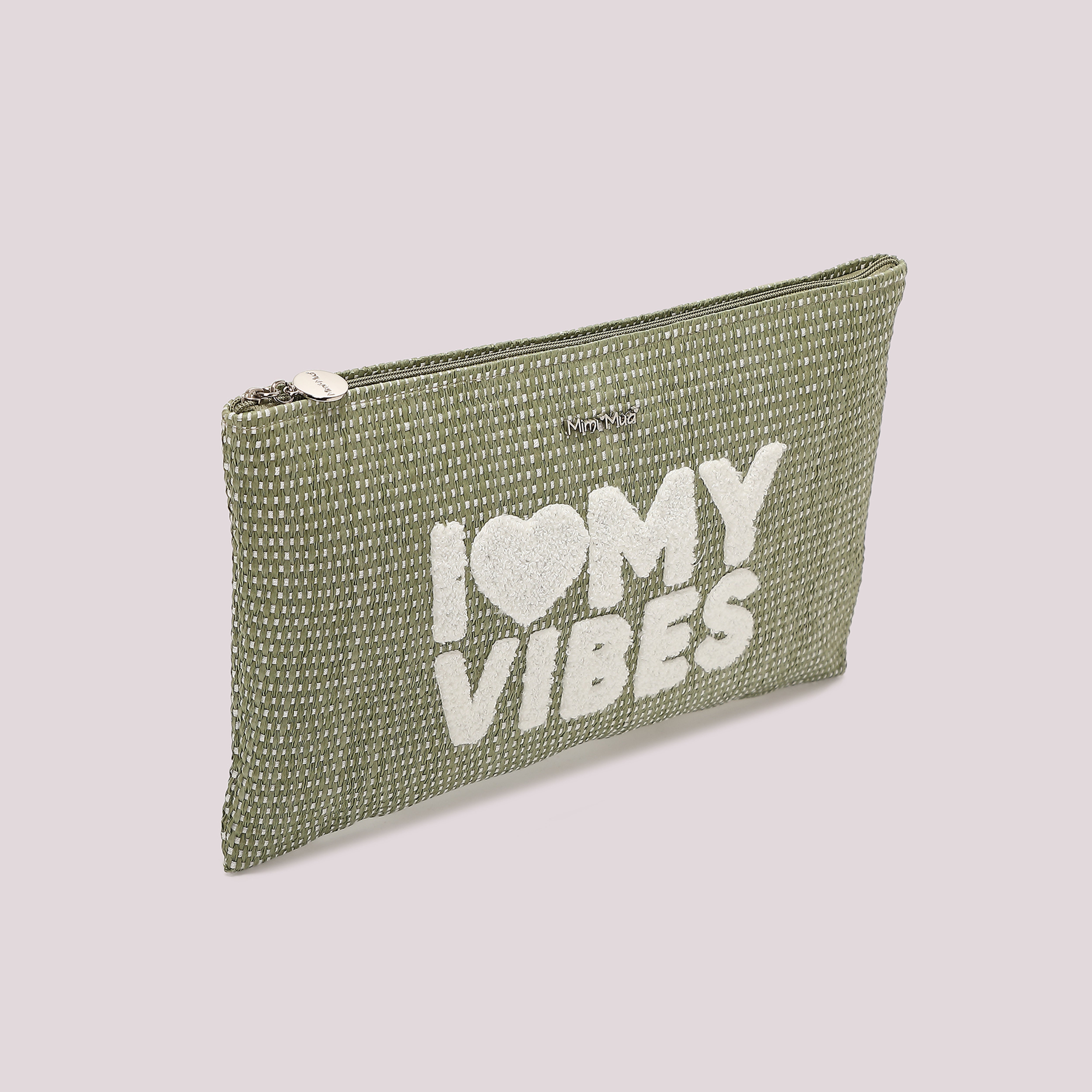 Mimi Mua Portaoggetti I Love My Vibes Corallo pochette