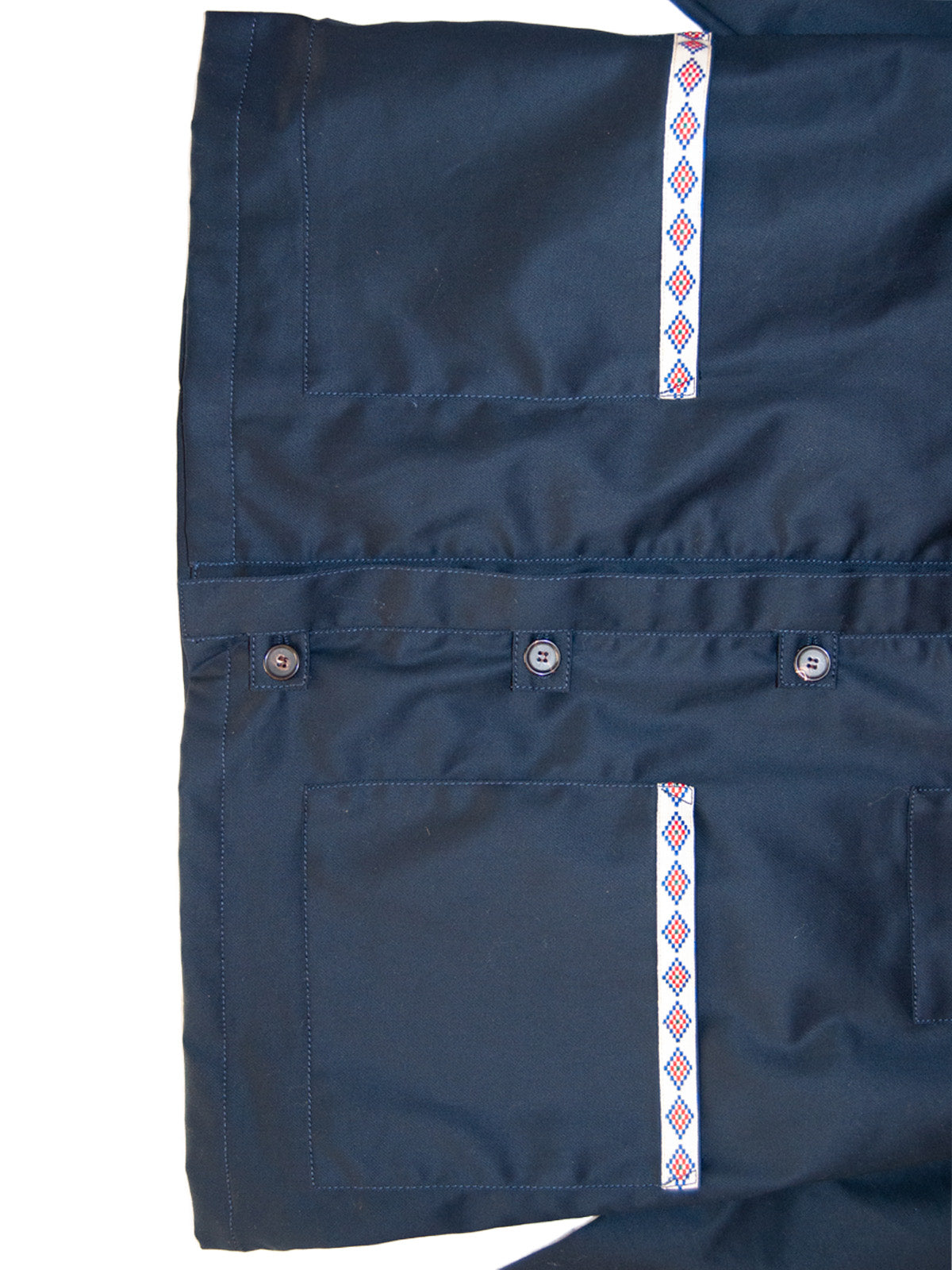 Giglio Tigrato Tiberina giacca cotone blu navy