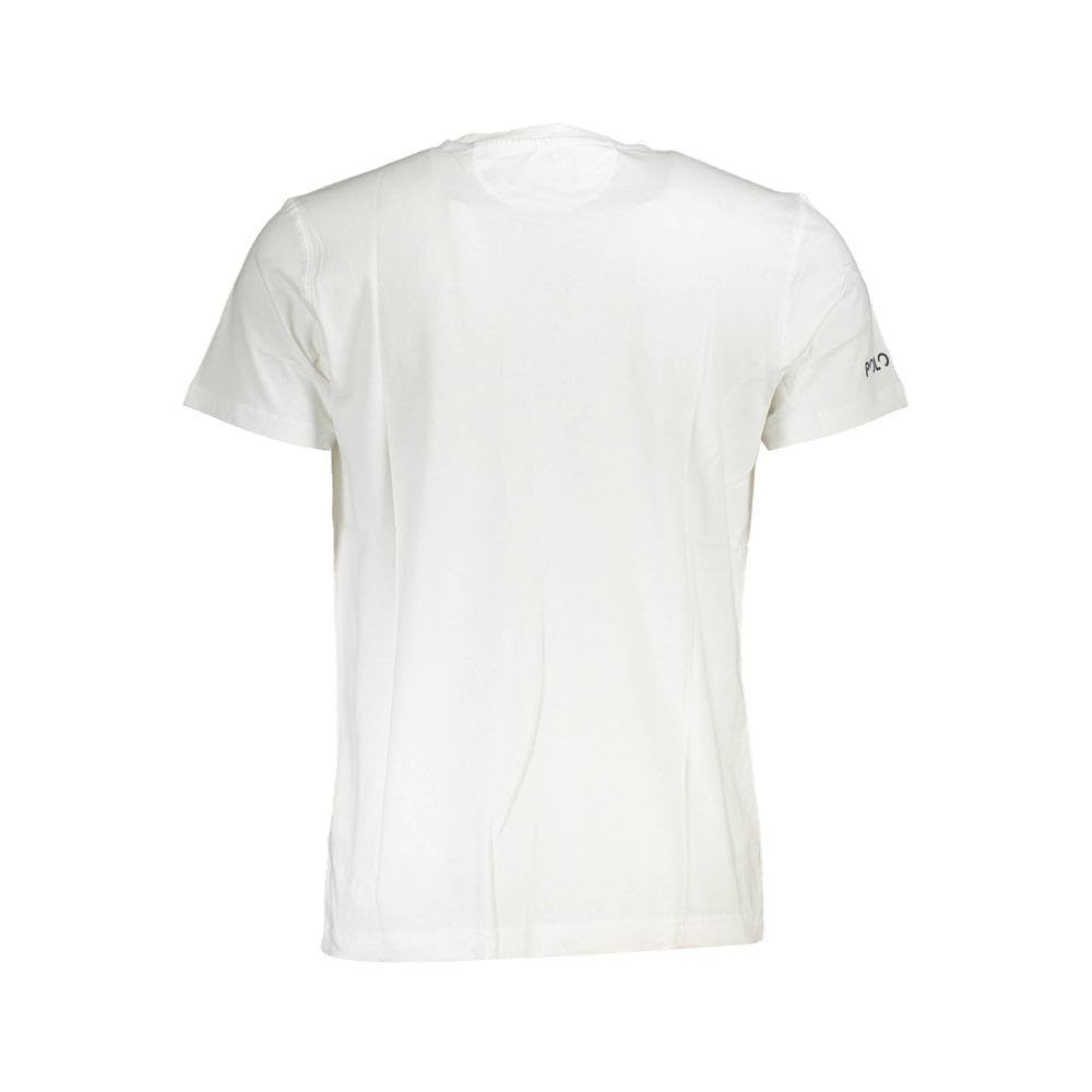 La Martina Sofisticata t-shirt uomo bianca M grafica