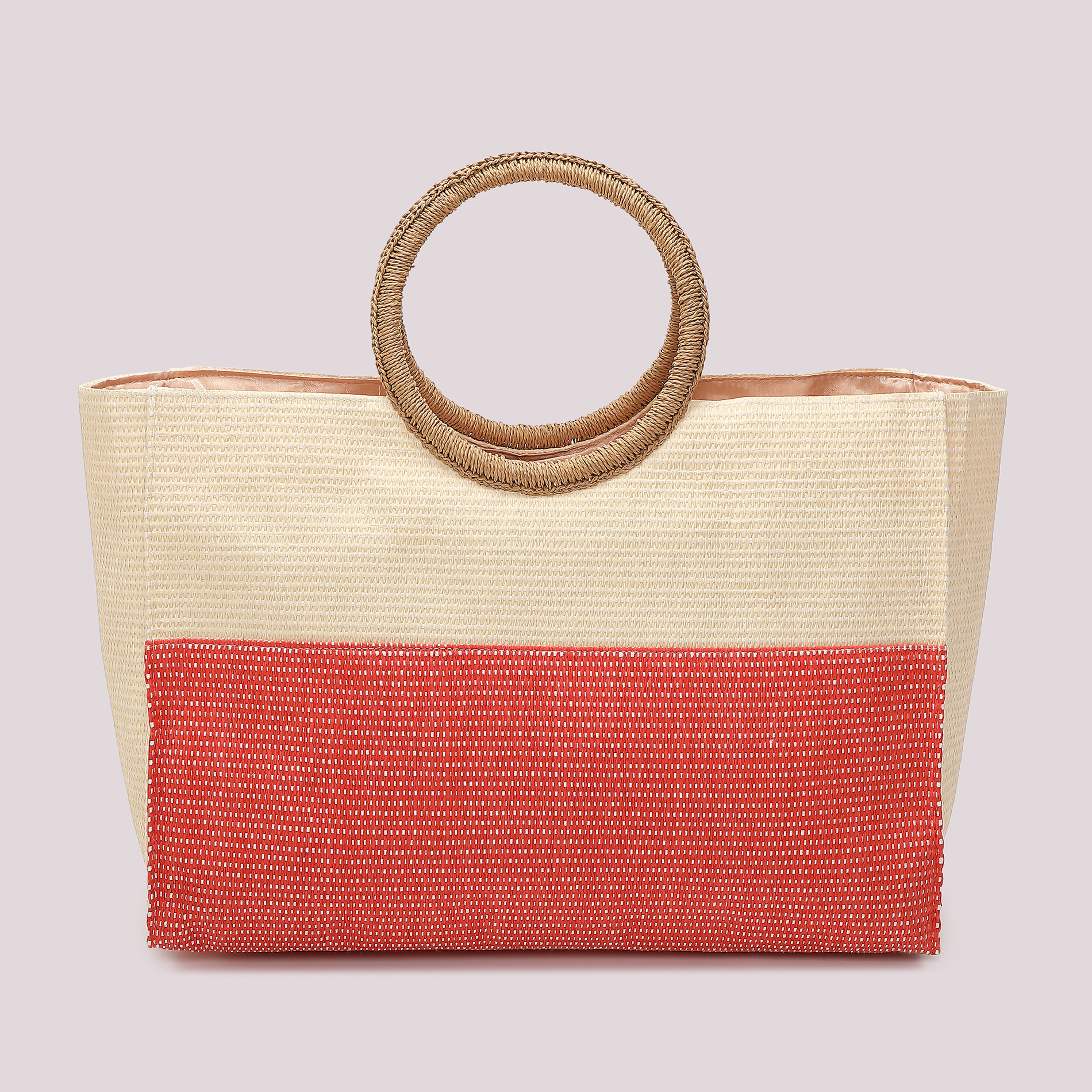 Mimi Mua I Love My Vibes Shopper Corallo Borsa