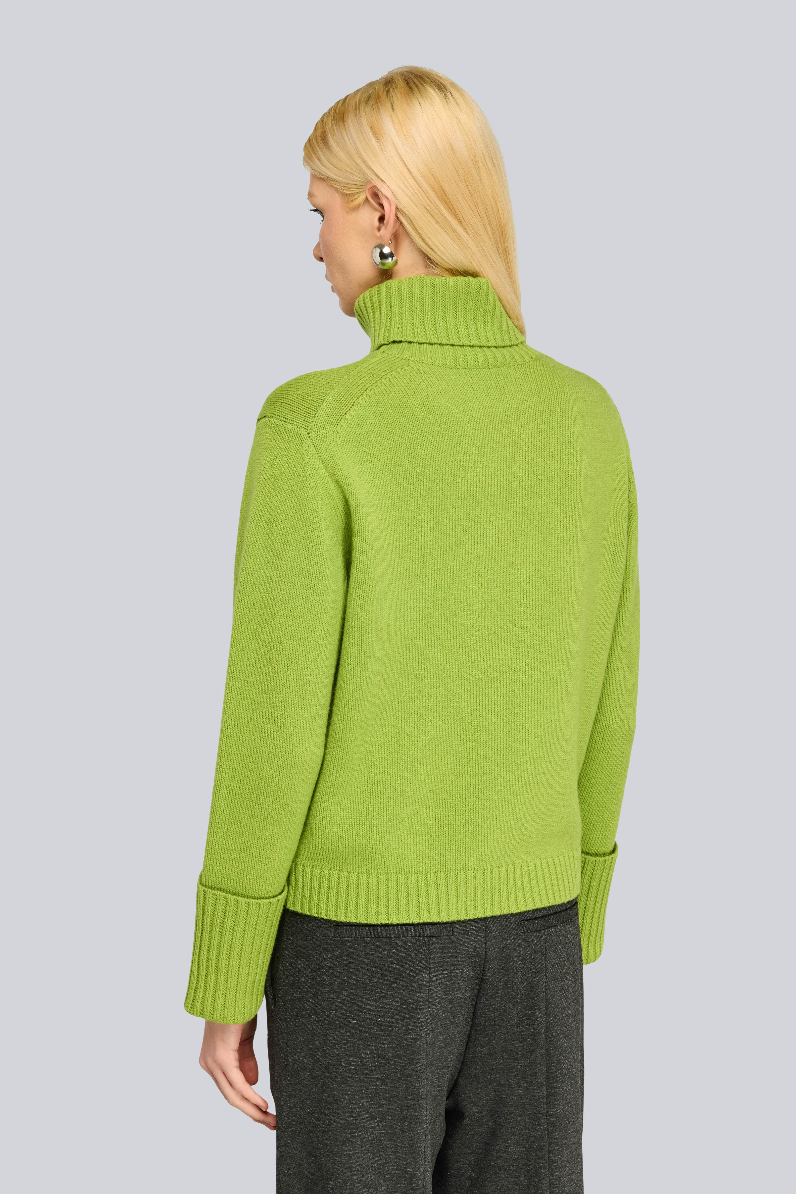 Semicouture Ralphina dolcevita avocado misto cashmere