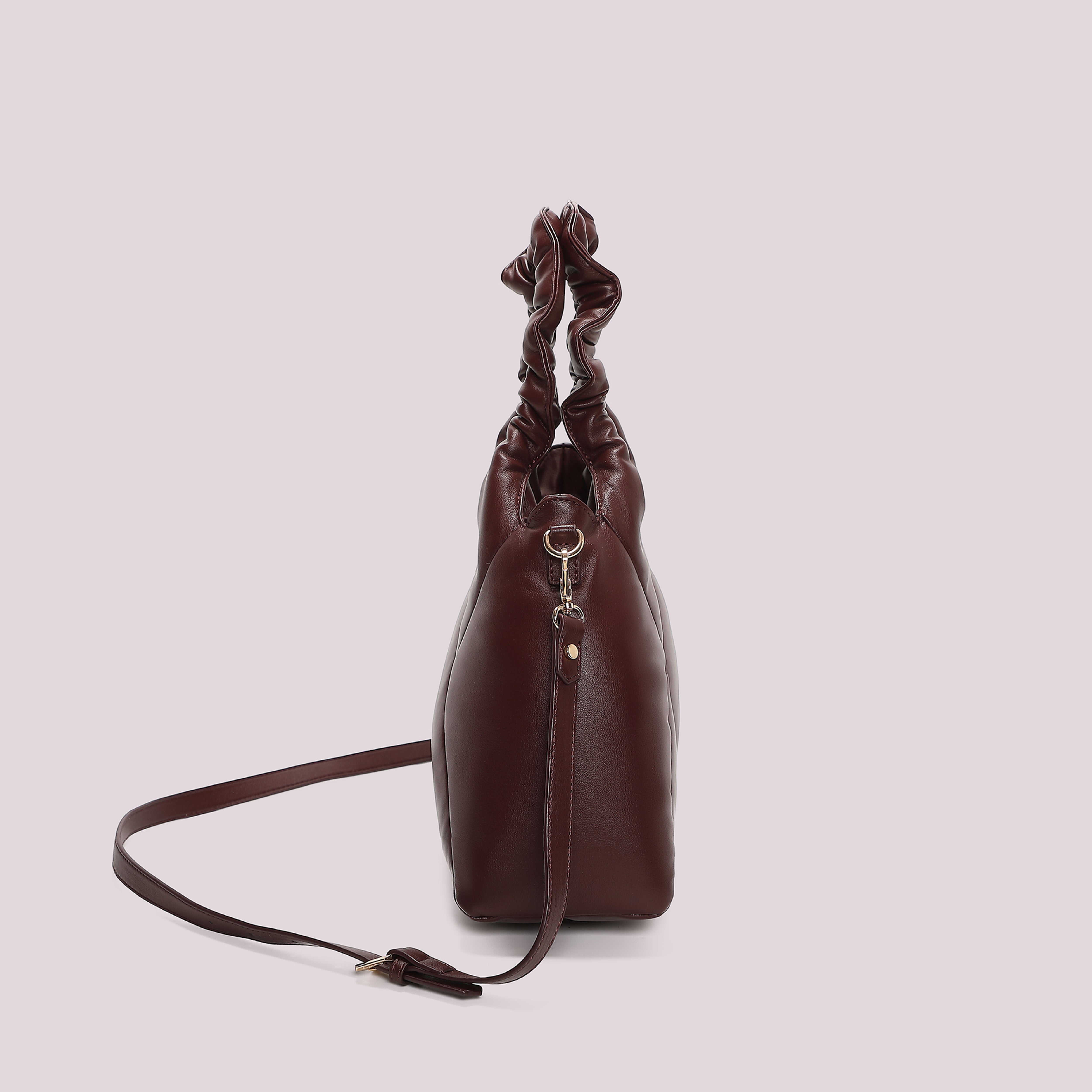 Mimi Mua Morbida Trapuntata Borsa Spalla Nero