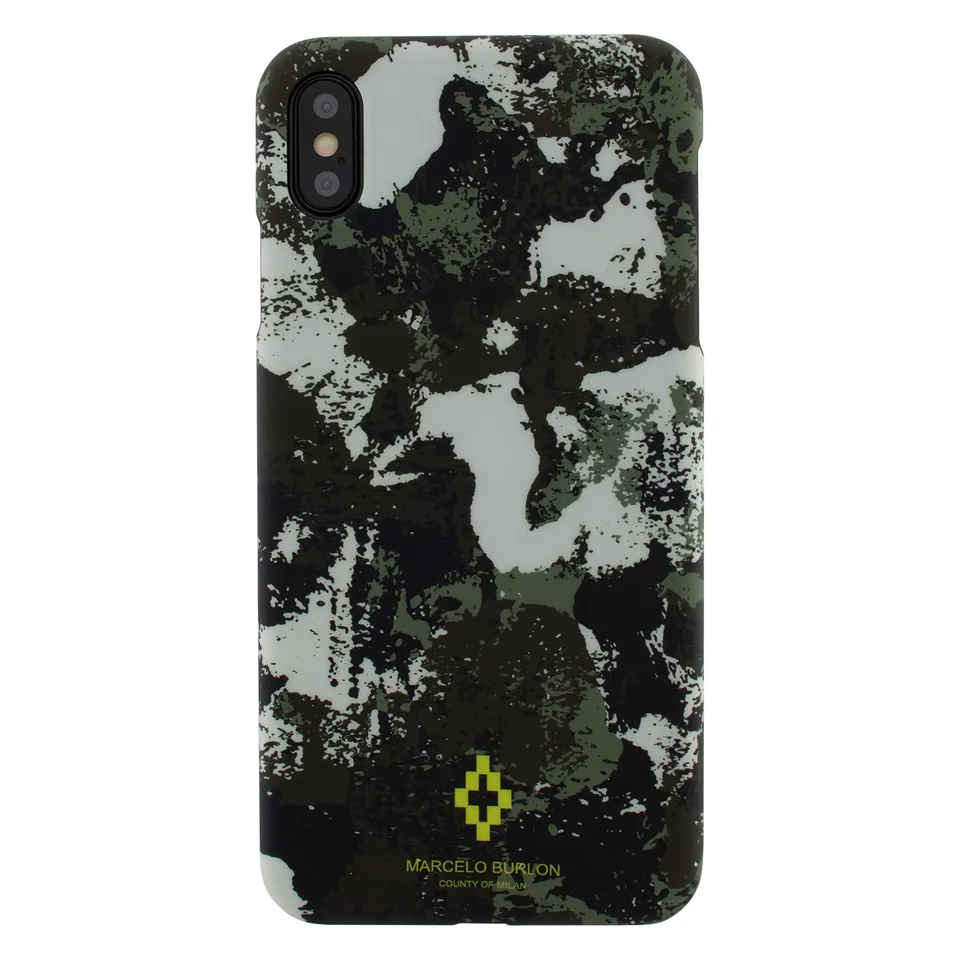 Marcelo Burlon Cover iPhone XS Max Rigida Antiurto
