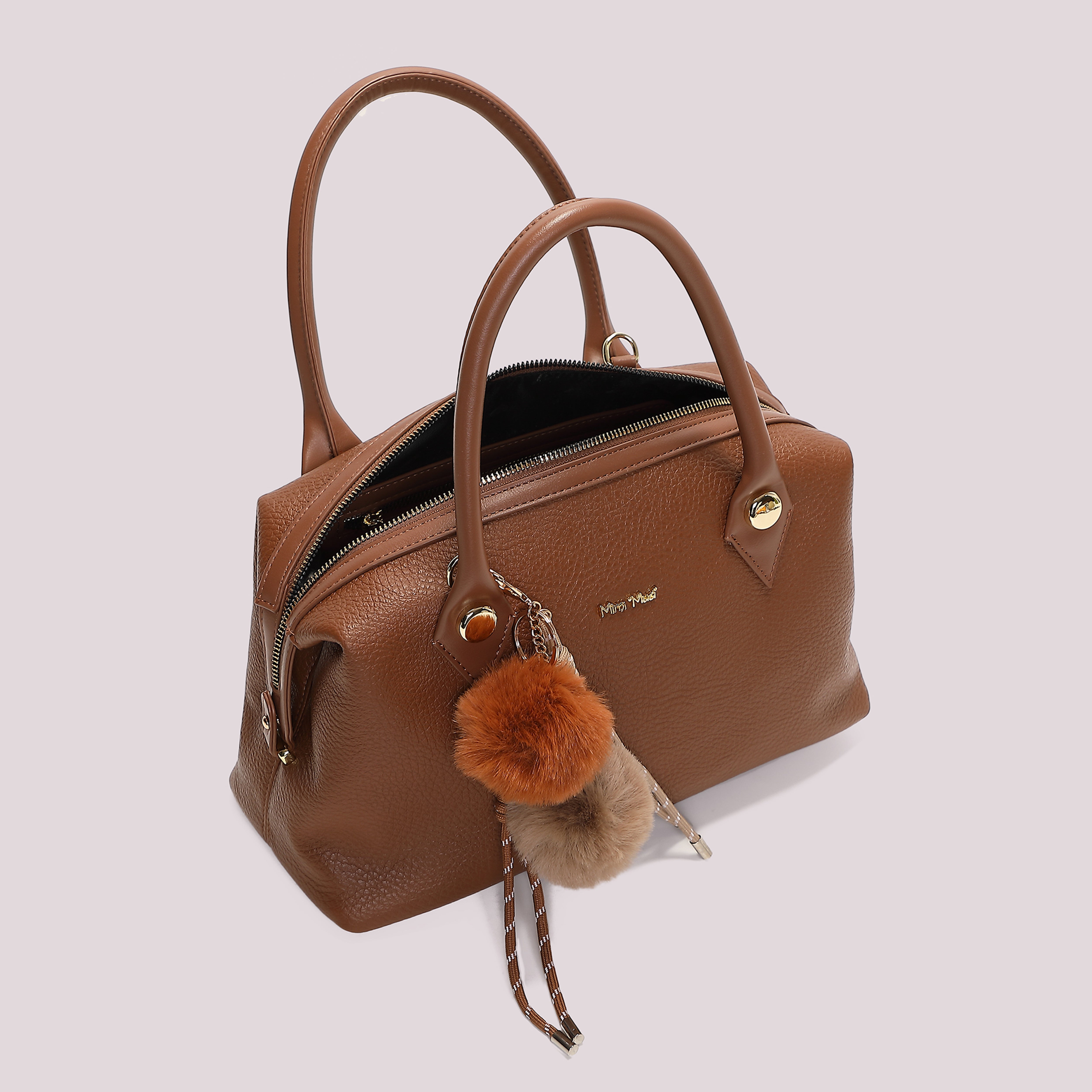 Mimi Mua borsa bauletto tracolla nero 30 cm