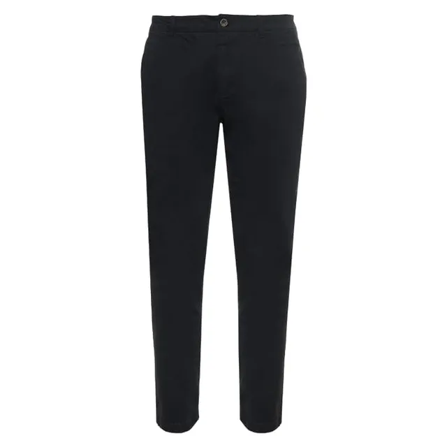 La Martina XMT008 TW492 pantalone uomo cotone nero