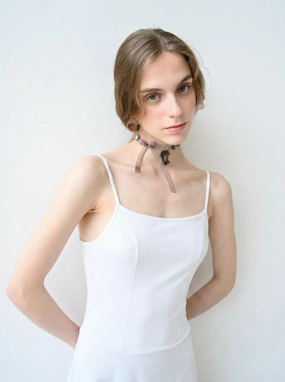 GiglioTigrato Brigitte Dress II 26-0019 abito bianco viscosa