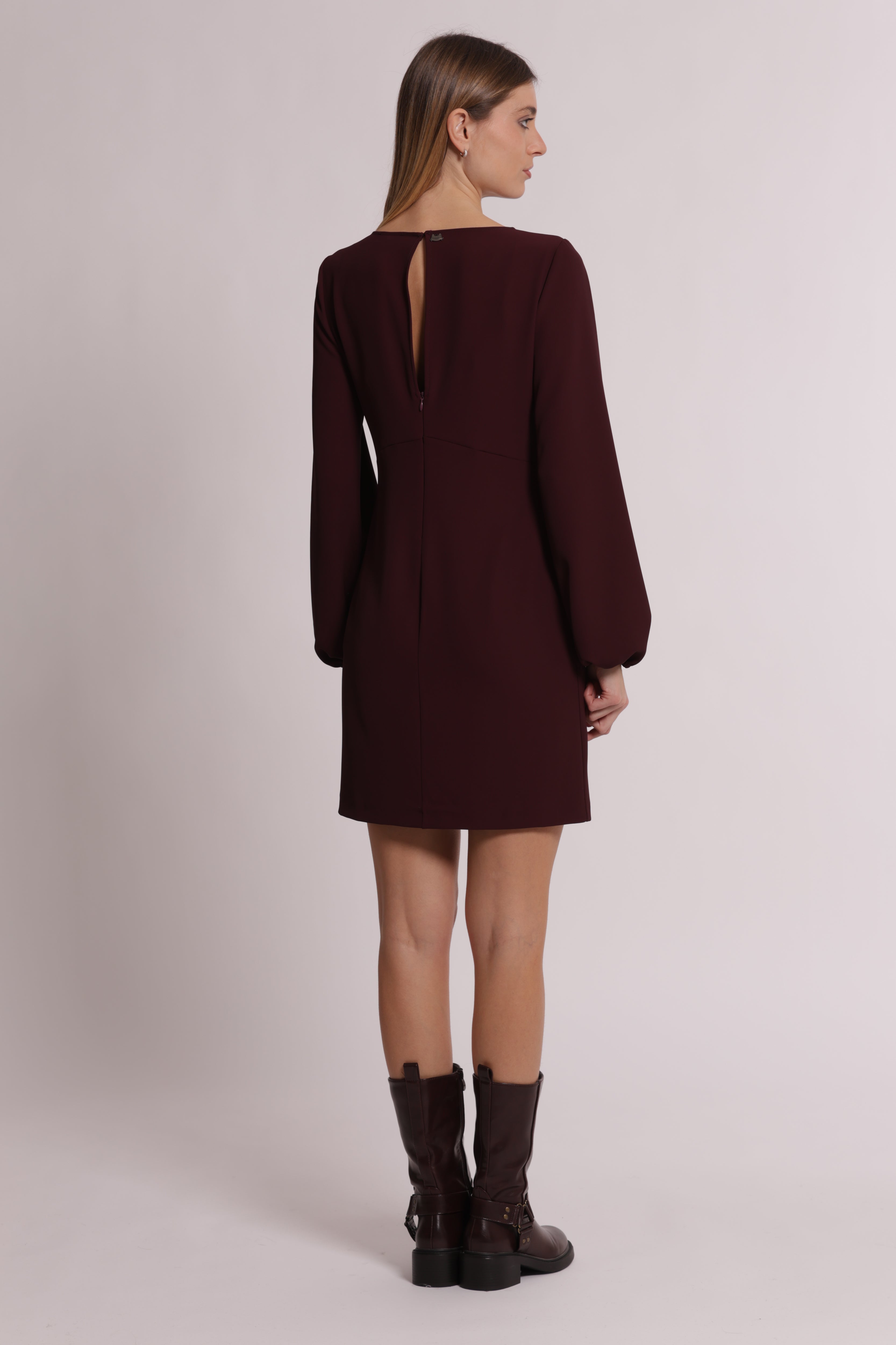 Mimi Mua Fiocco abito corto donna elasticizzato