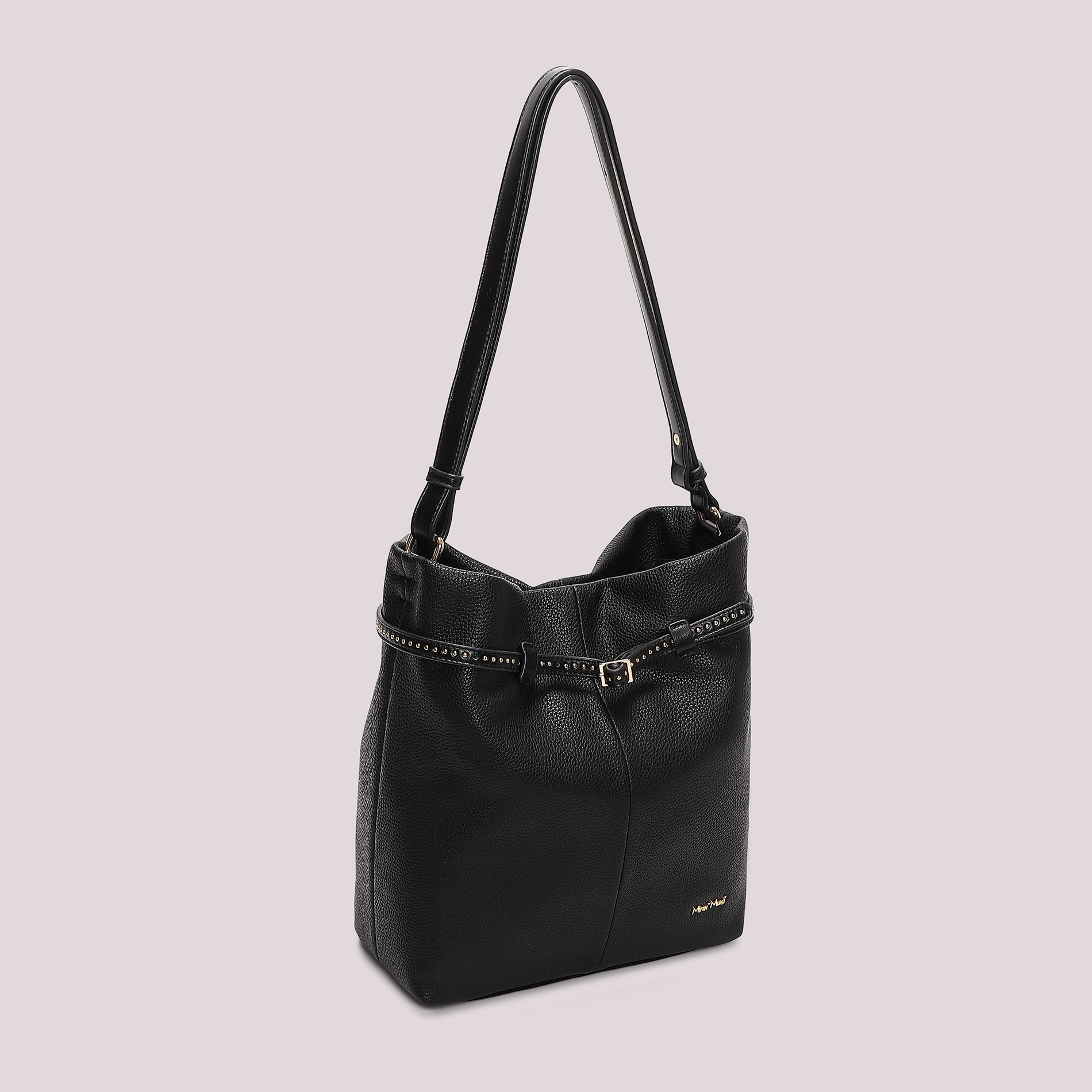 Mimi Mua Borsa a Spalla con Cinturino Bianca