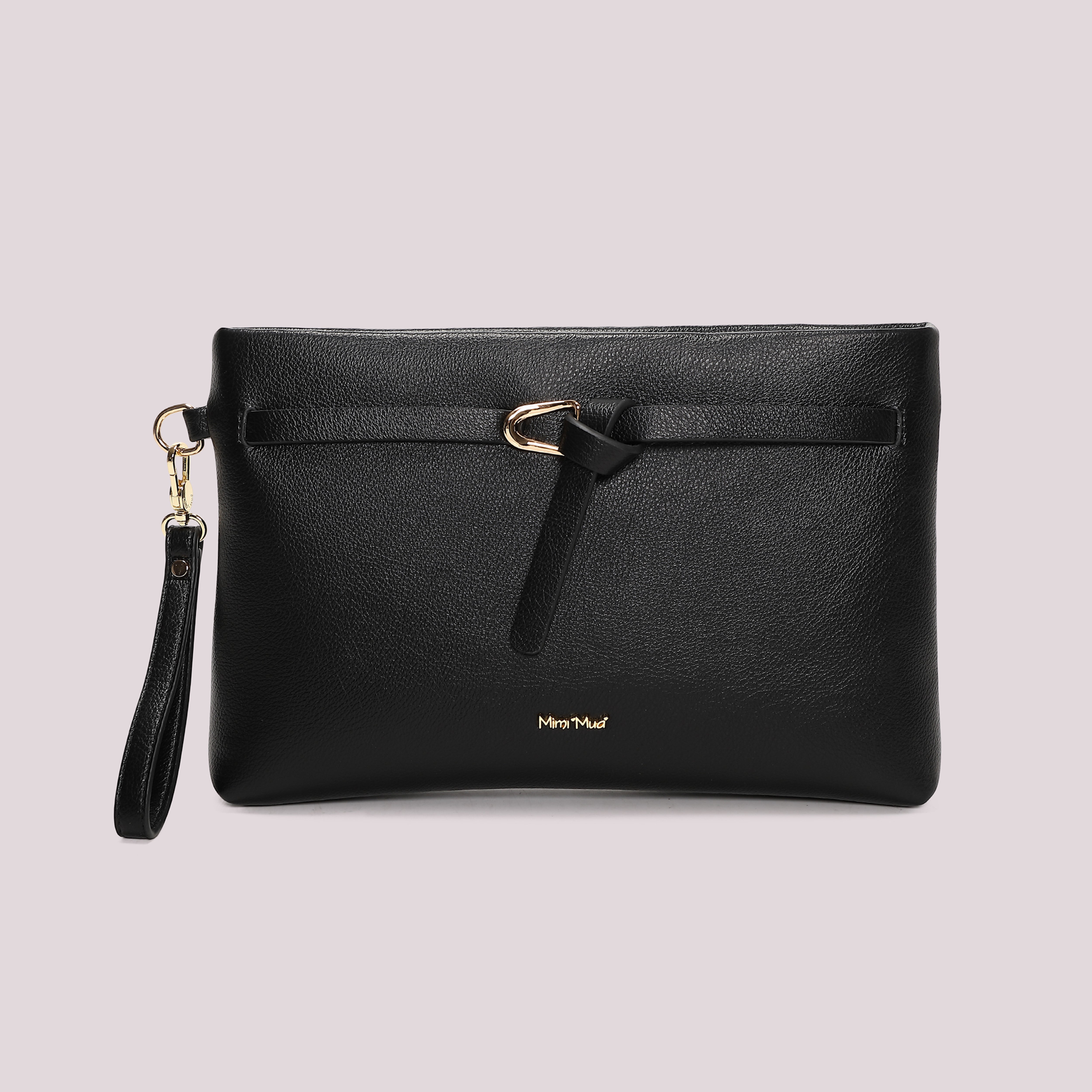 Mimi Mua Borsa a Busta Cinturino Bianco