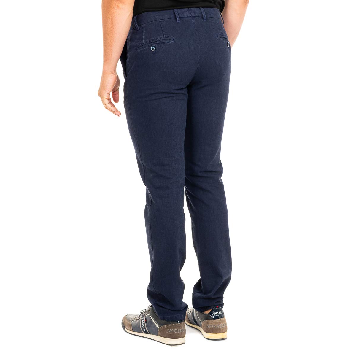 La Martina KMTA01 Pantalone Uomo Marino 52 Dritto