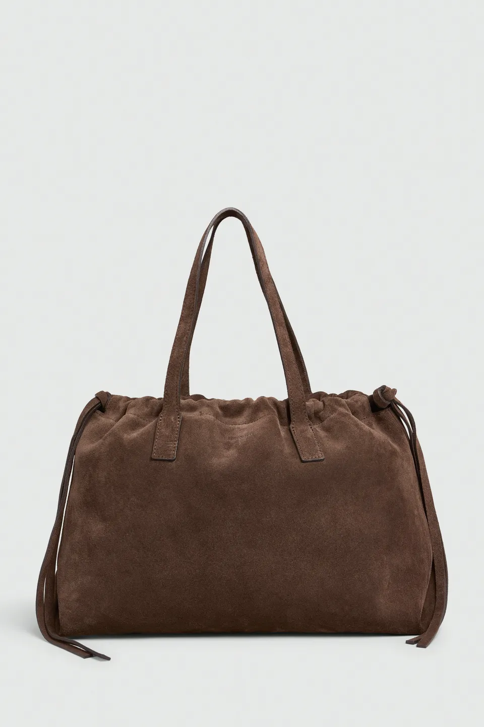 Semicouture Azura Y6WX03 borsa moka camoscio arricciata