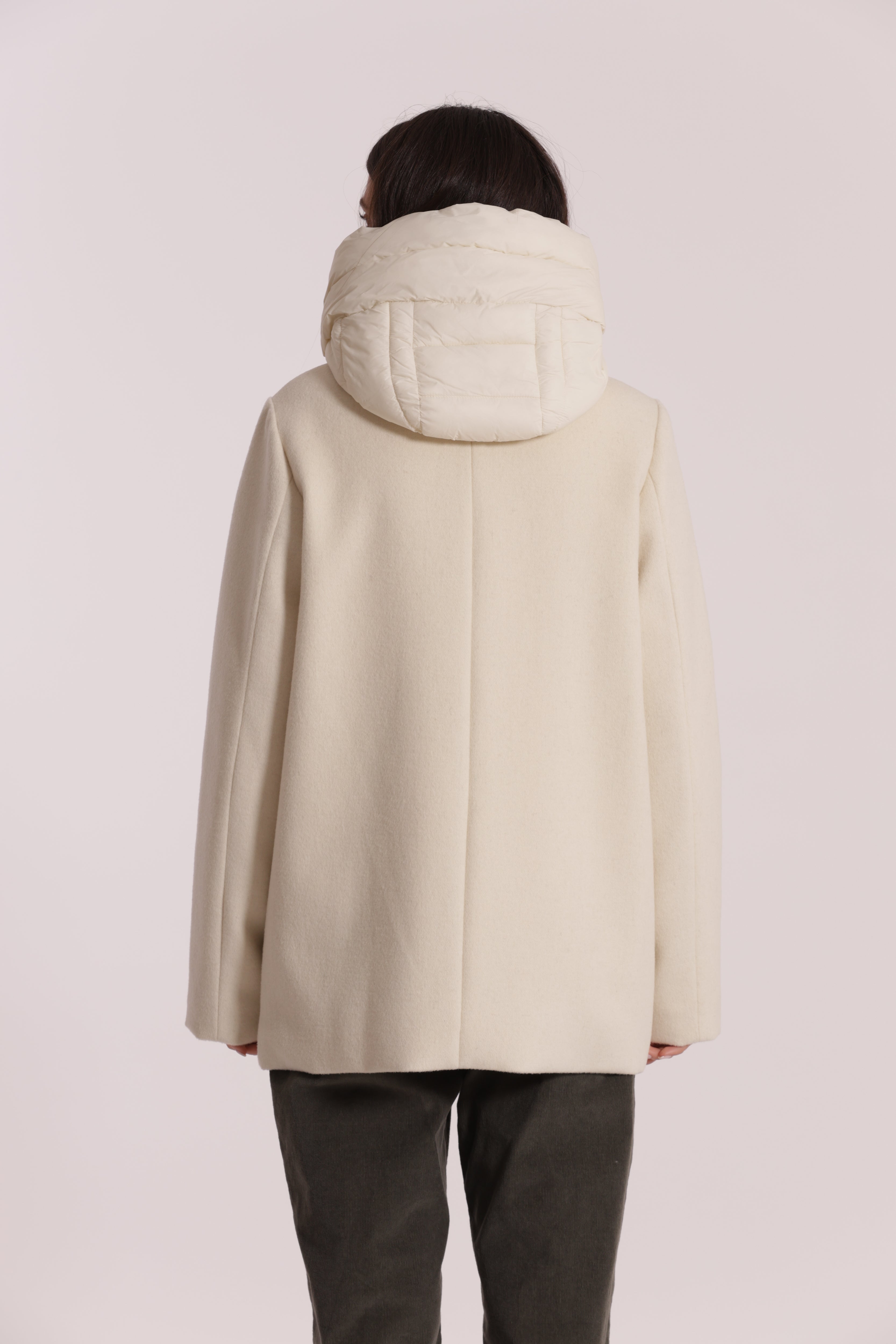 Mimi Mua Cappotto Corto Piumino Nero