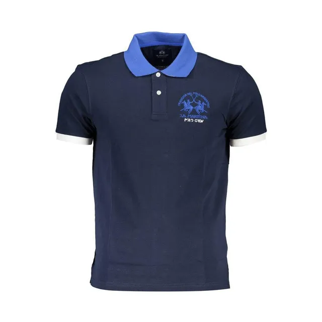 La Martina polo uomo maniche corte regular fit logo ricamato