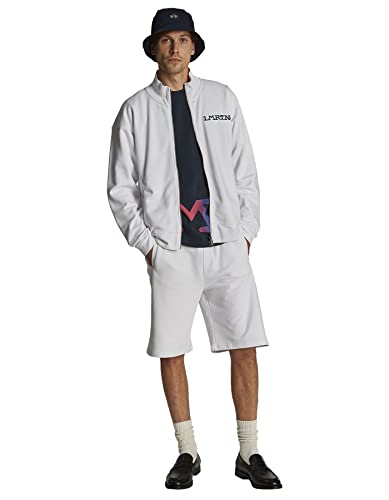 La Martina TMF601-FP533 felpa uomo con zip taglia S