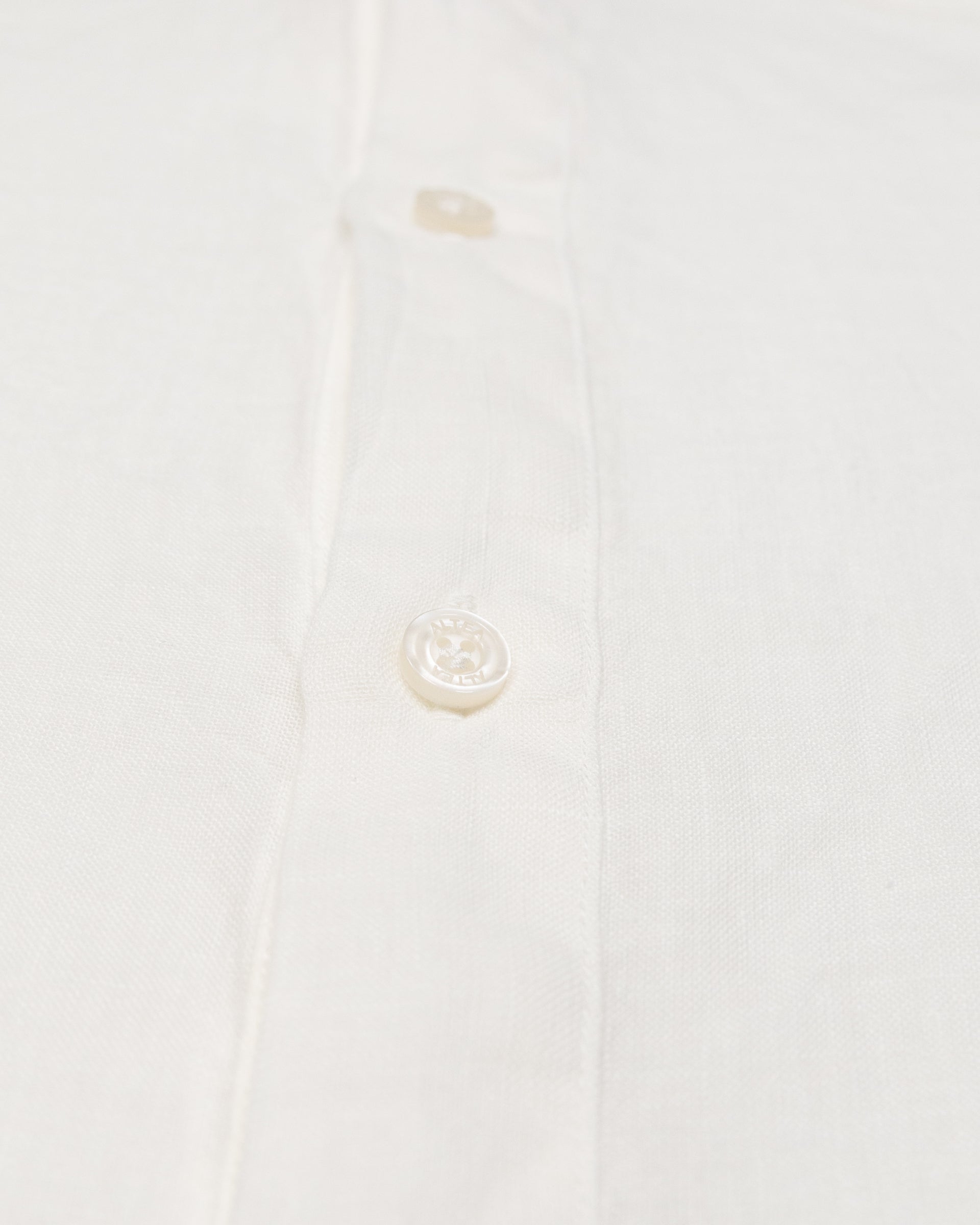 Altea Dallas camicia lino bianco over