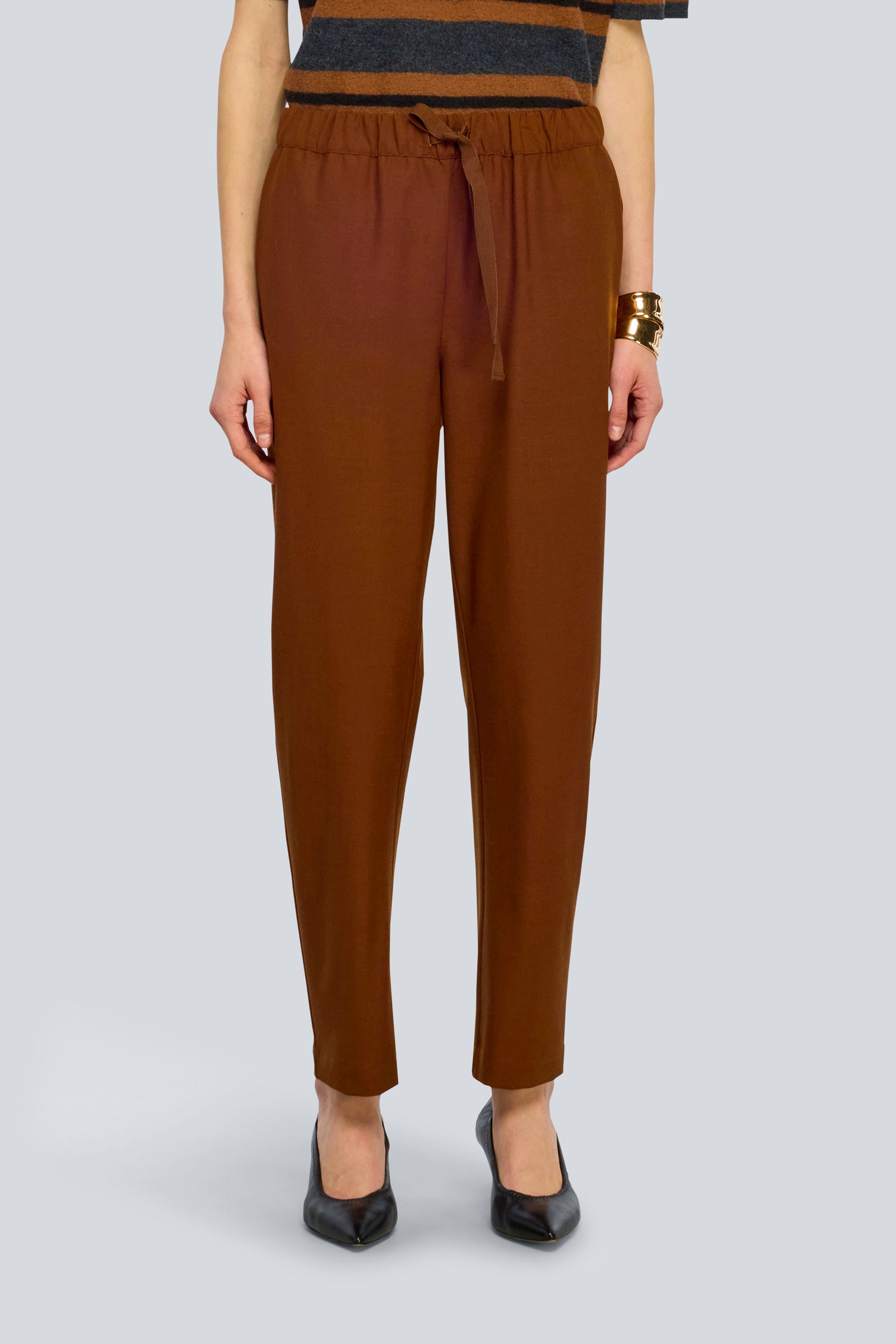 Semicouture Buddy pantalone fresco lana