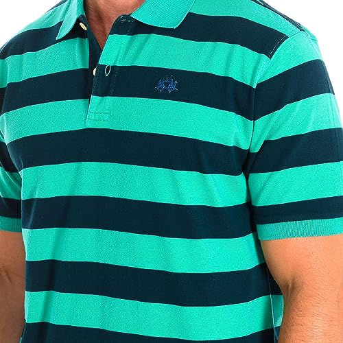 La Martina TMP327-JS314 polo uomo manica corta a righe