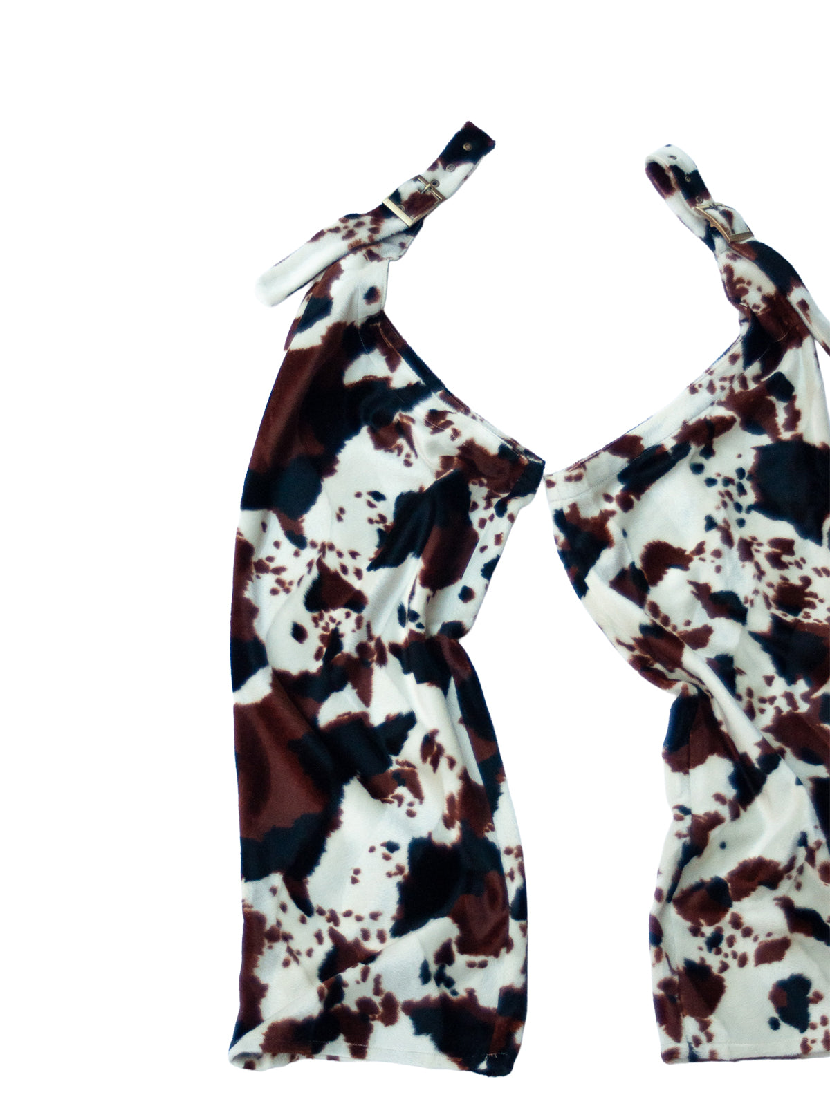 GiglioTigrato Dallas chaps mucca ecopelliccia one size