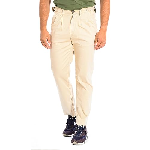 La Martina TMT013-TW321 Pantaloni uomo dritti passanti