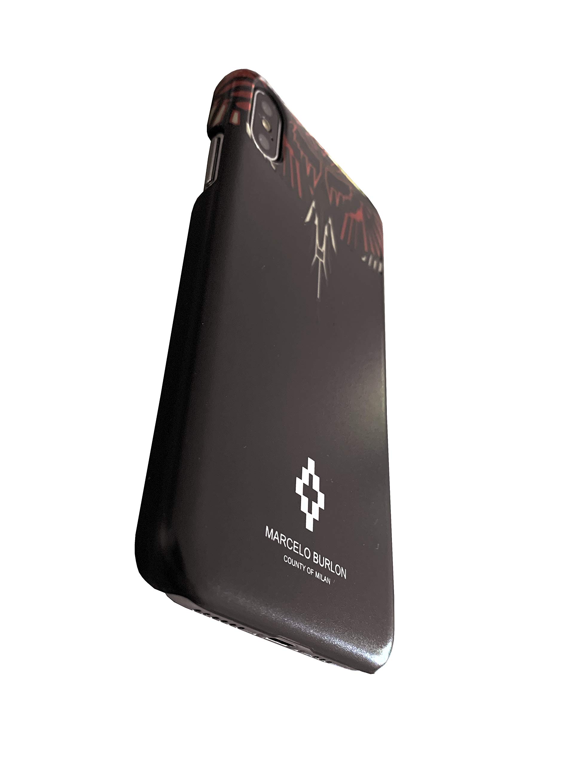 Marcelo Burlon Geometric Wings cover iPhone X XS rigida