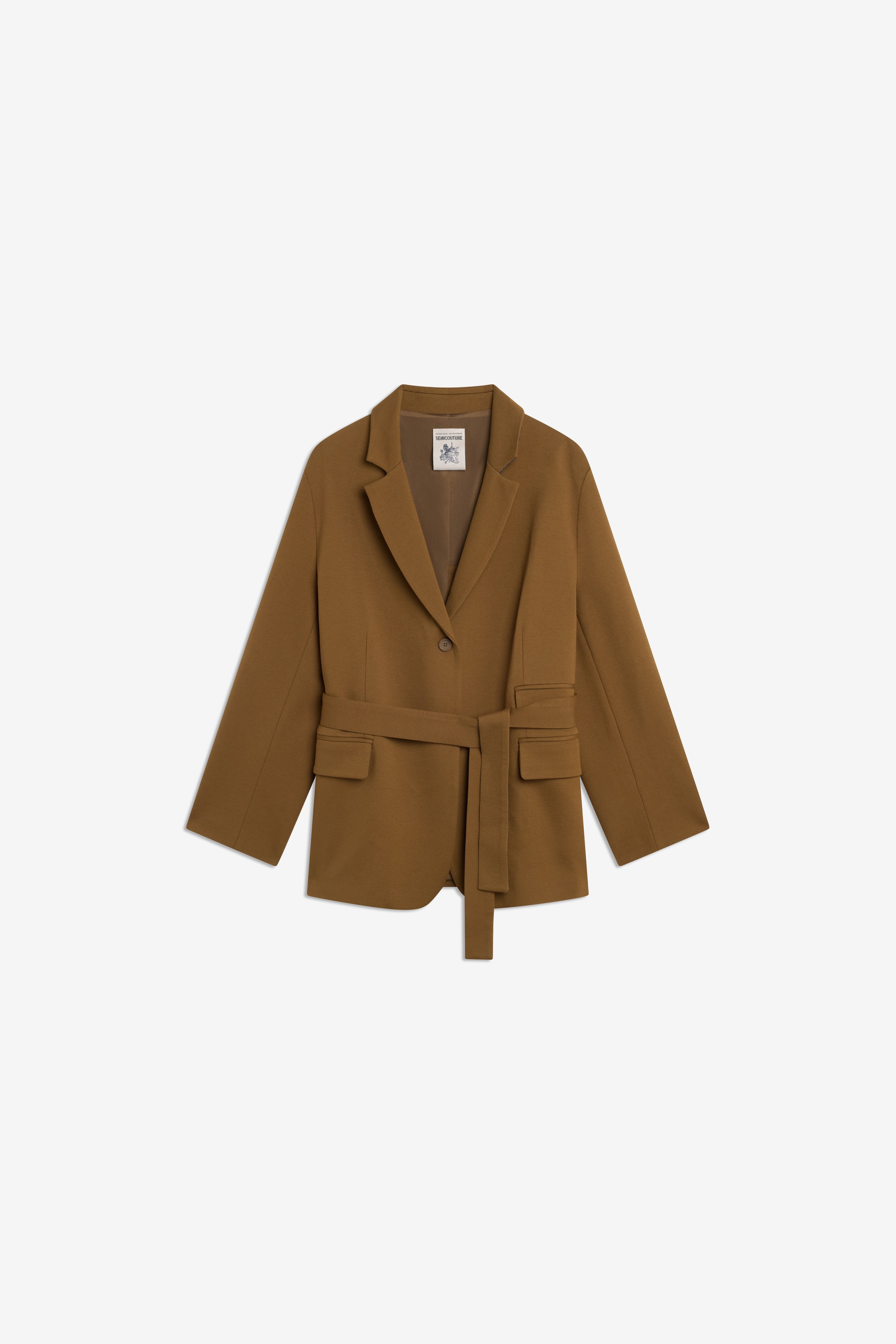 Semicouture Tammy S6WL04 giacca punto Milano over