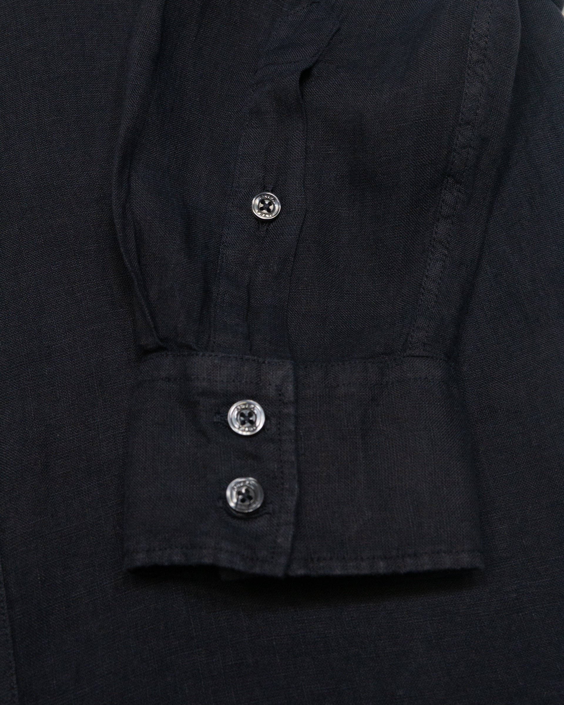 Altea Dallas camicia in lino blu navy over