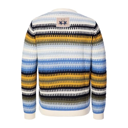 La Martina MCS013 maglione uomo cotone taglia S