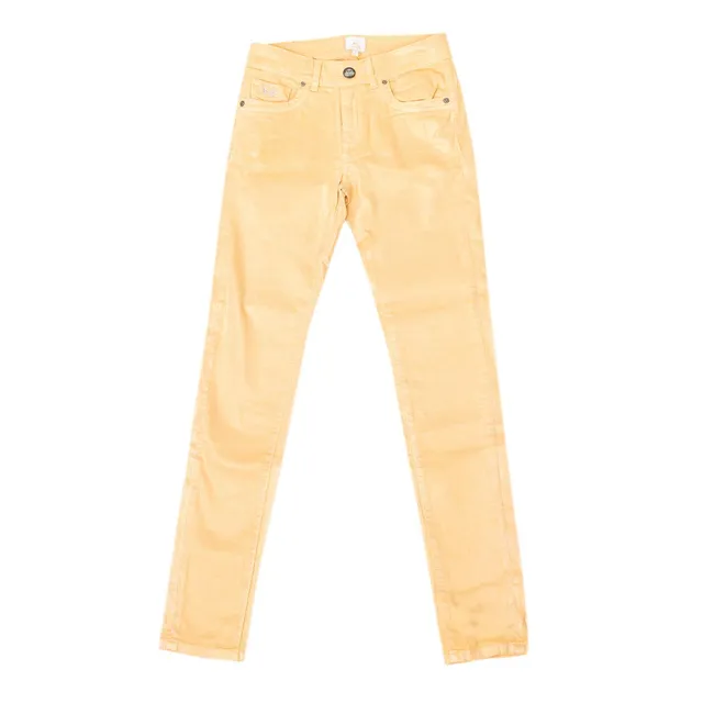La Martina JWT010 pantaloni donna skinny lucidi