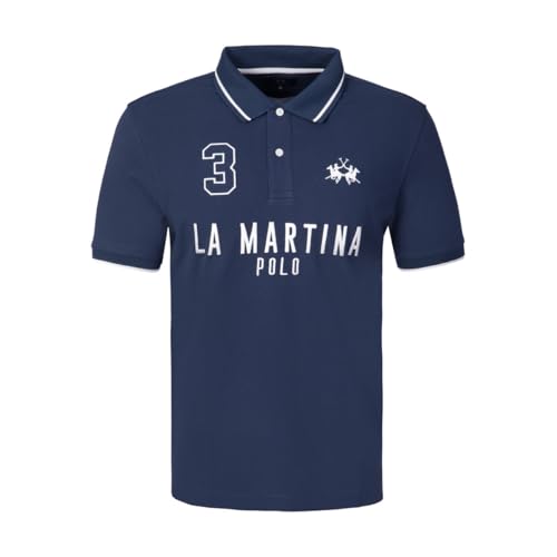 La Martina MCP320 PK001 polo uomo cotone