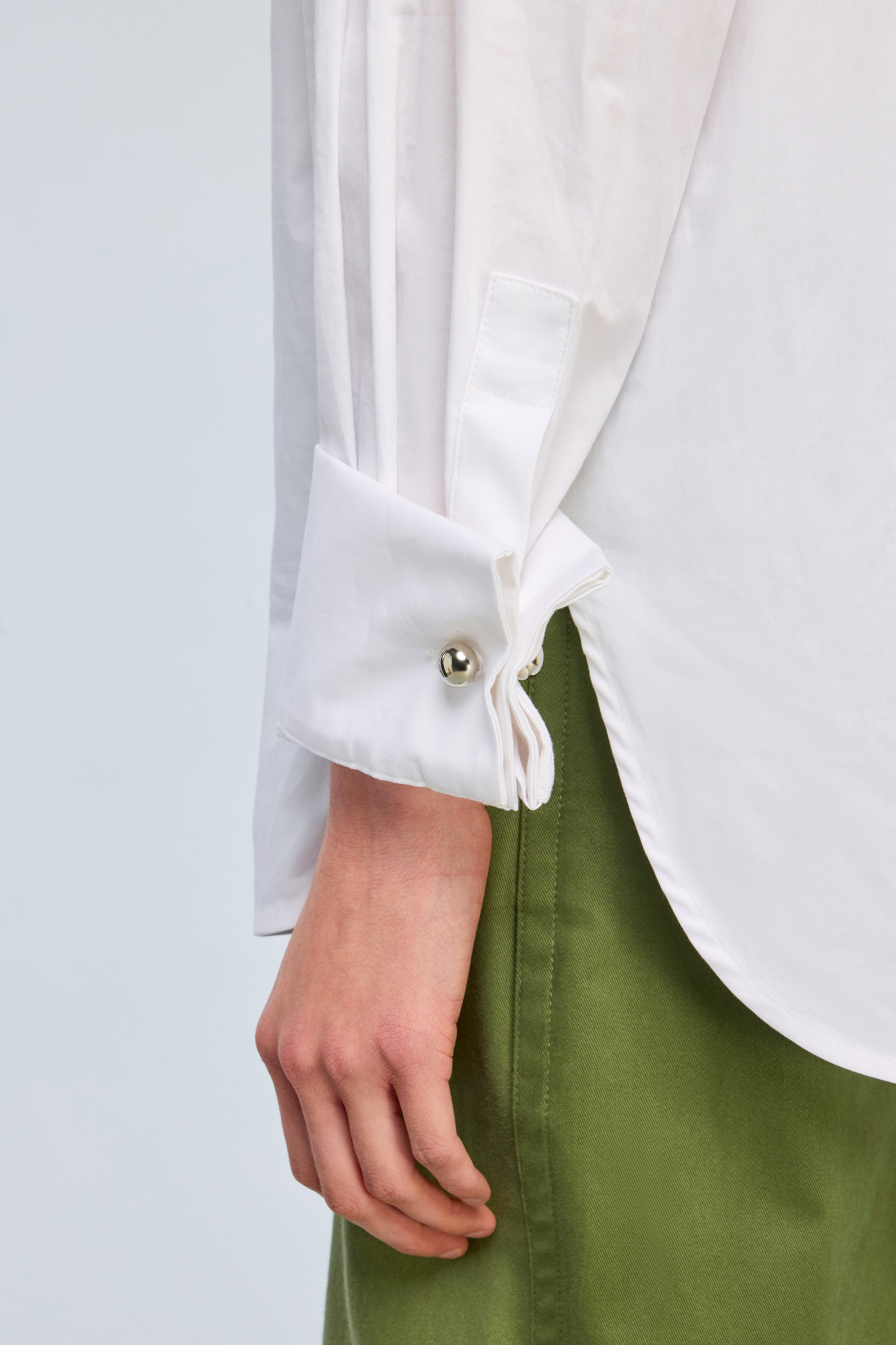 Semicouture Gracie camicia popeline bianco