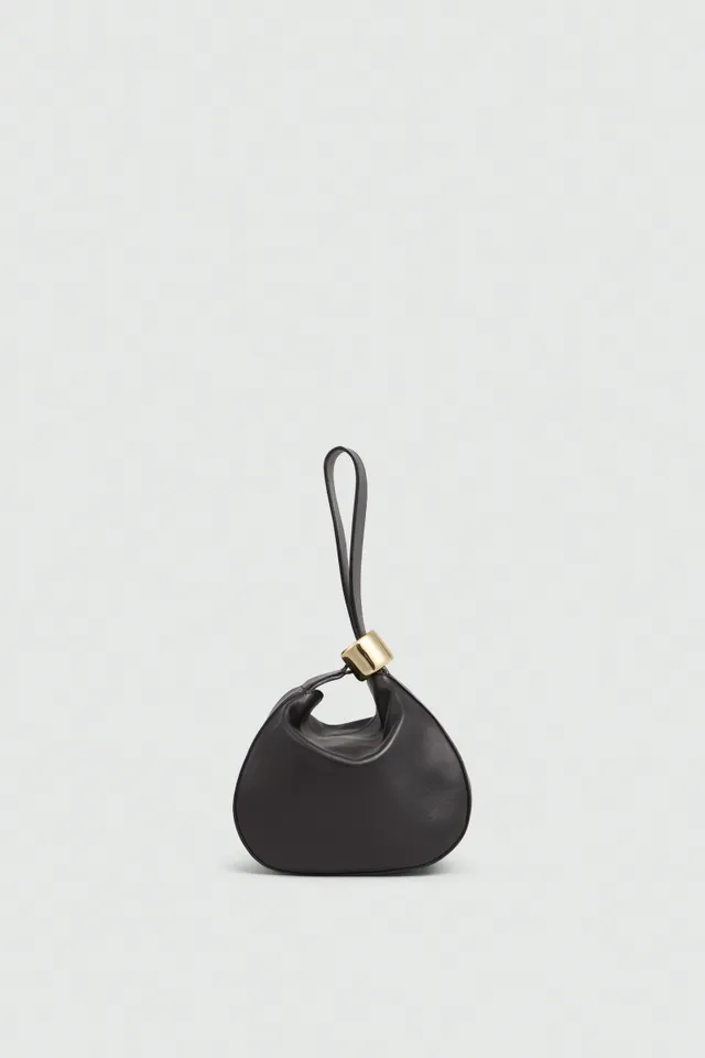 Semicouture Baily borsa nero vera pelle