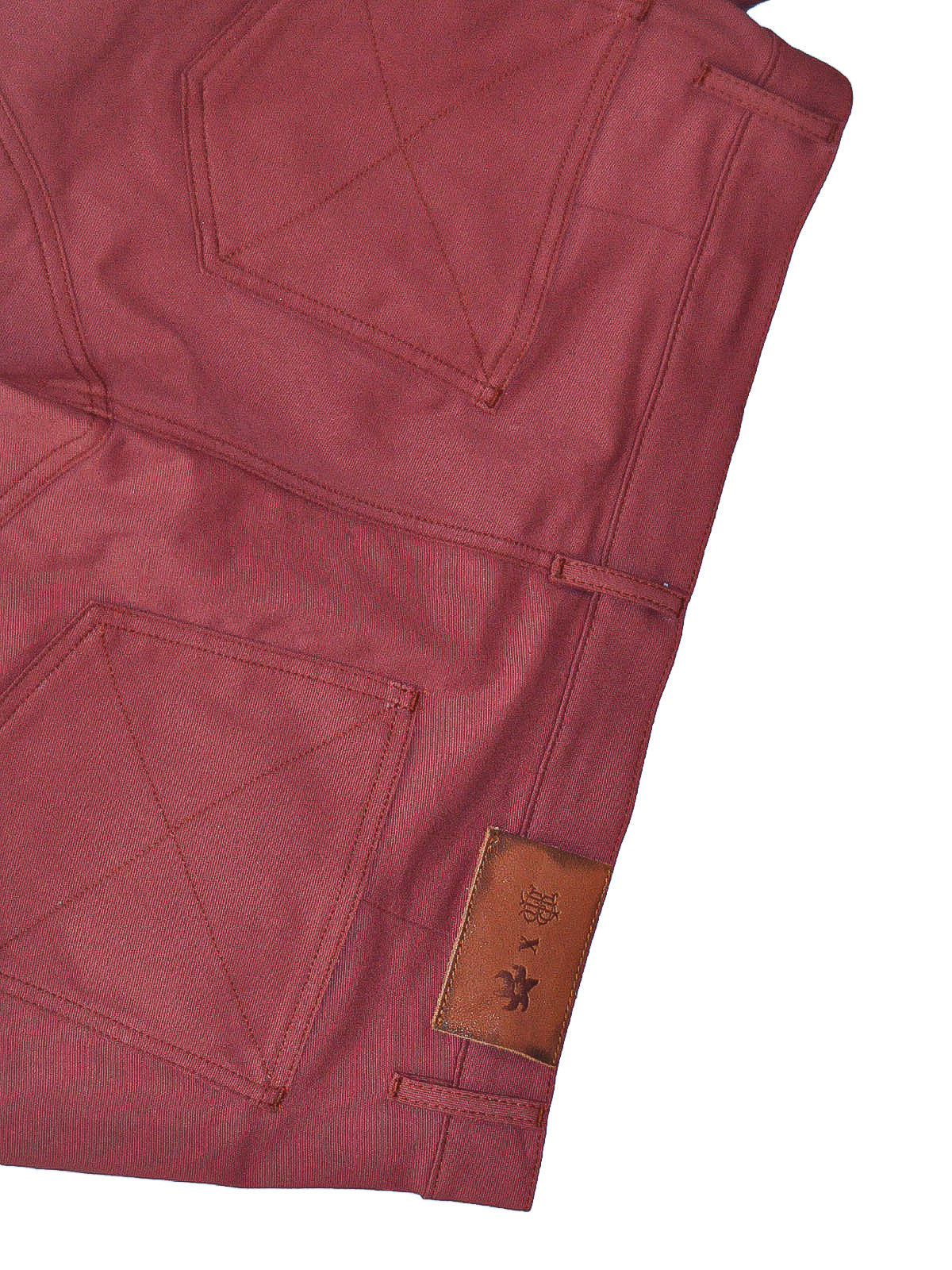 GiglioTigrato Diana pantaloni uomo corallo cotone