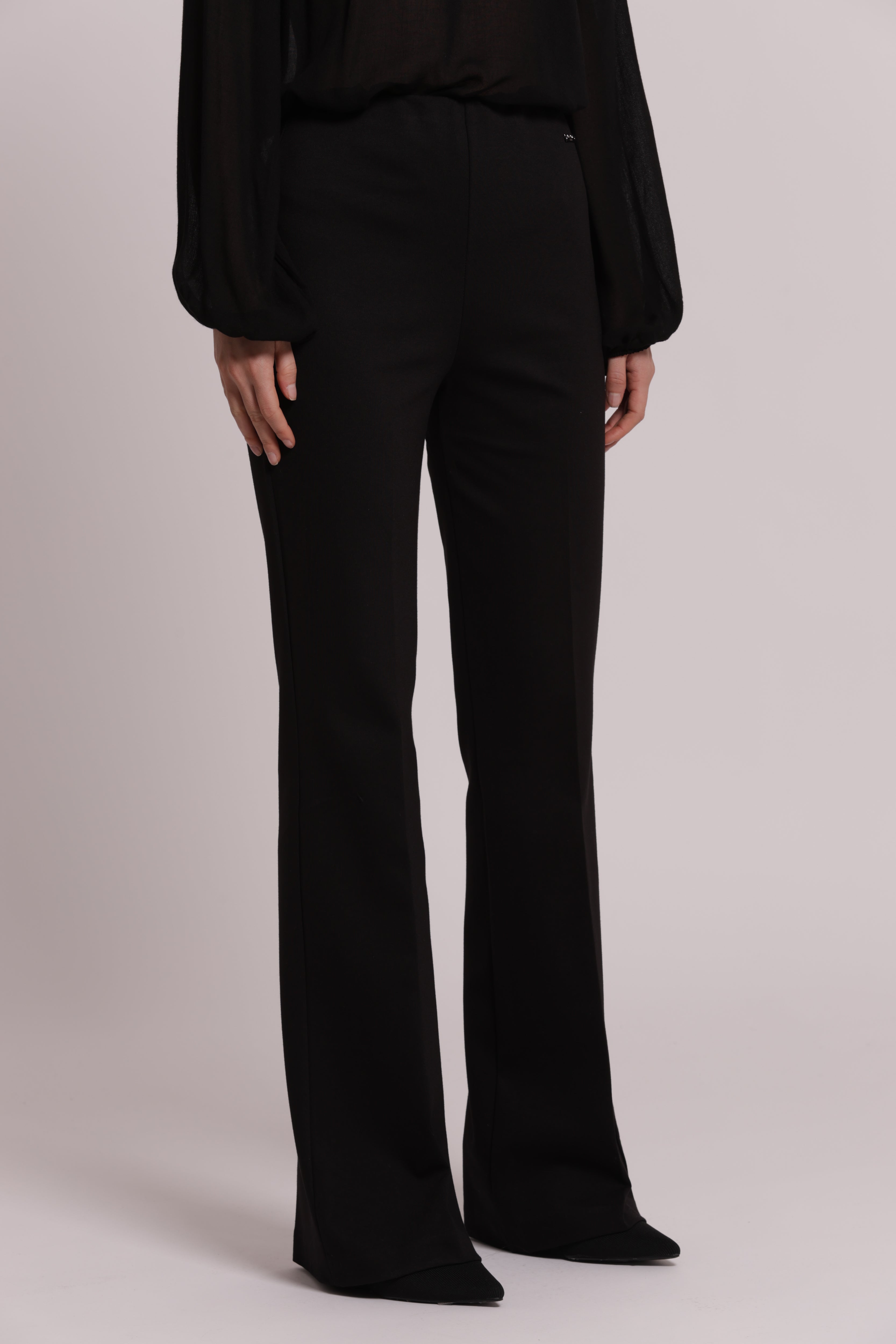 Mimi Mua Punto Milano pantalone flare elasticizzato