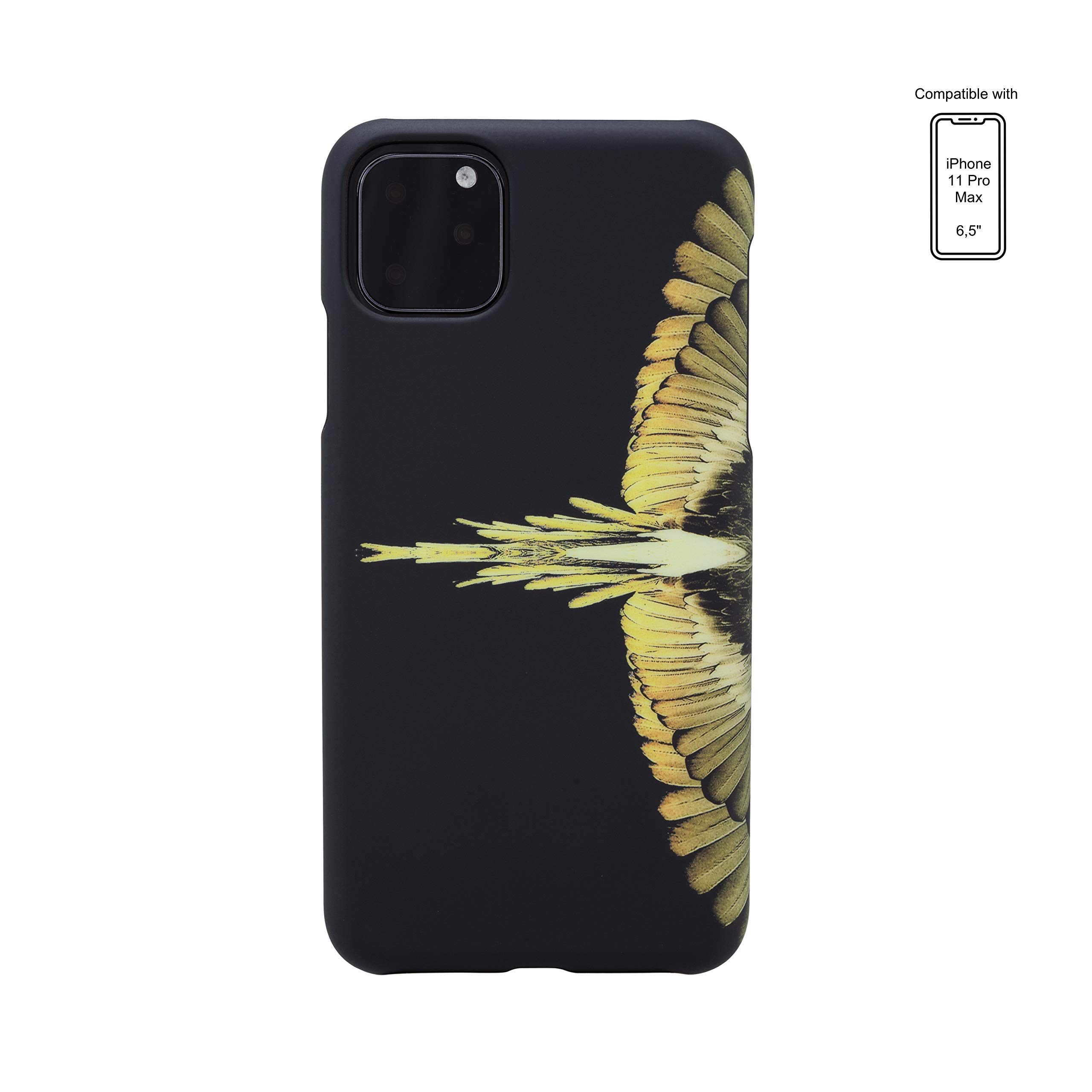 Marcelo Burlon County cover iPhone 11 Pro Max con vetro 9H