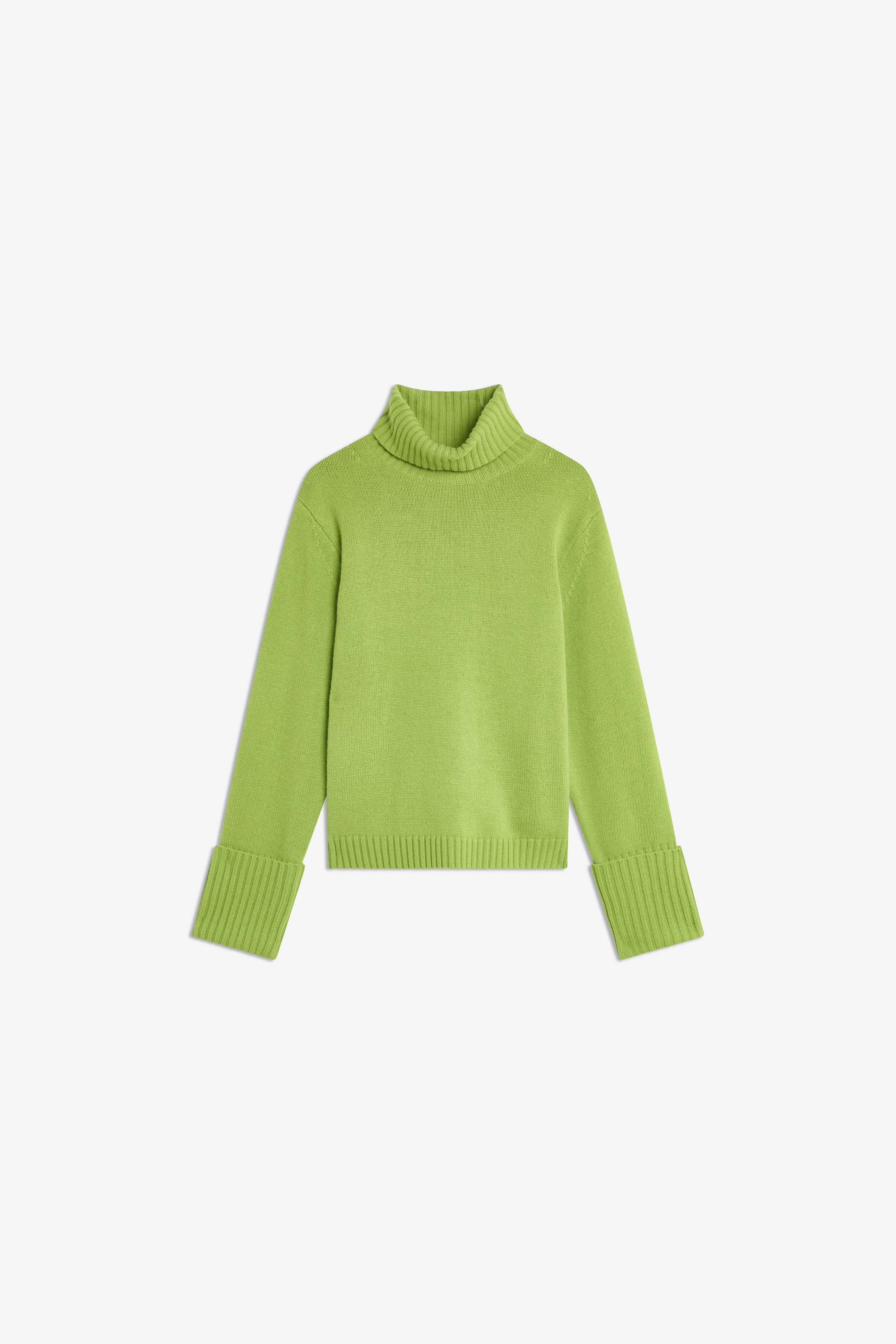 Semicouture Ralphina dolcevita avocado misto cashmere