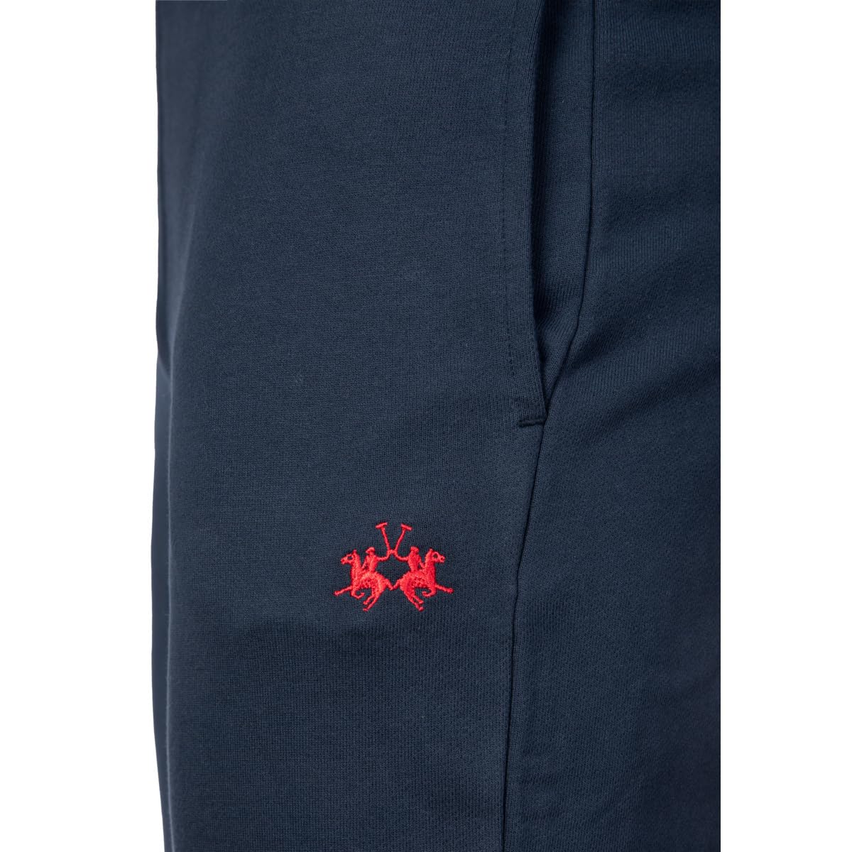 La Martina MCT005 Pantaloni Tuta M Blu Scuro Cotone
