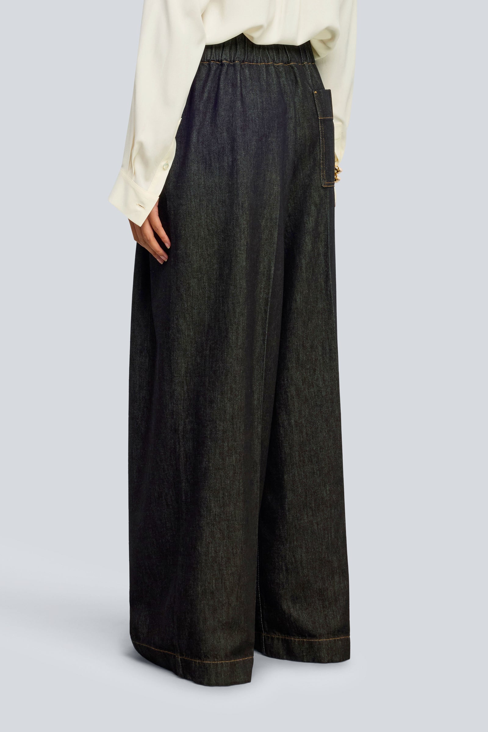 Semicouture Jimmy jeans denim nero