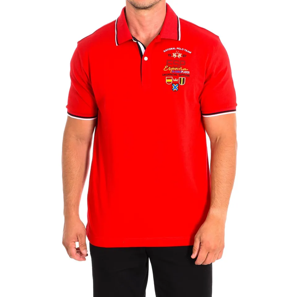 La Martina TMP312-JS303 polo manica corta uomo classica