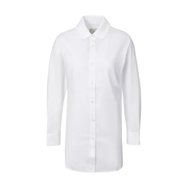 La Martina WCC005 camicia donna L popeline oversize