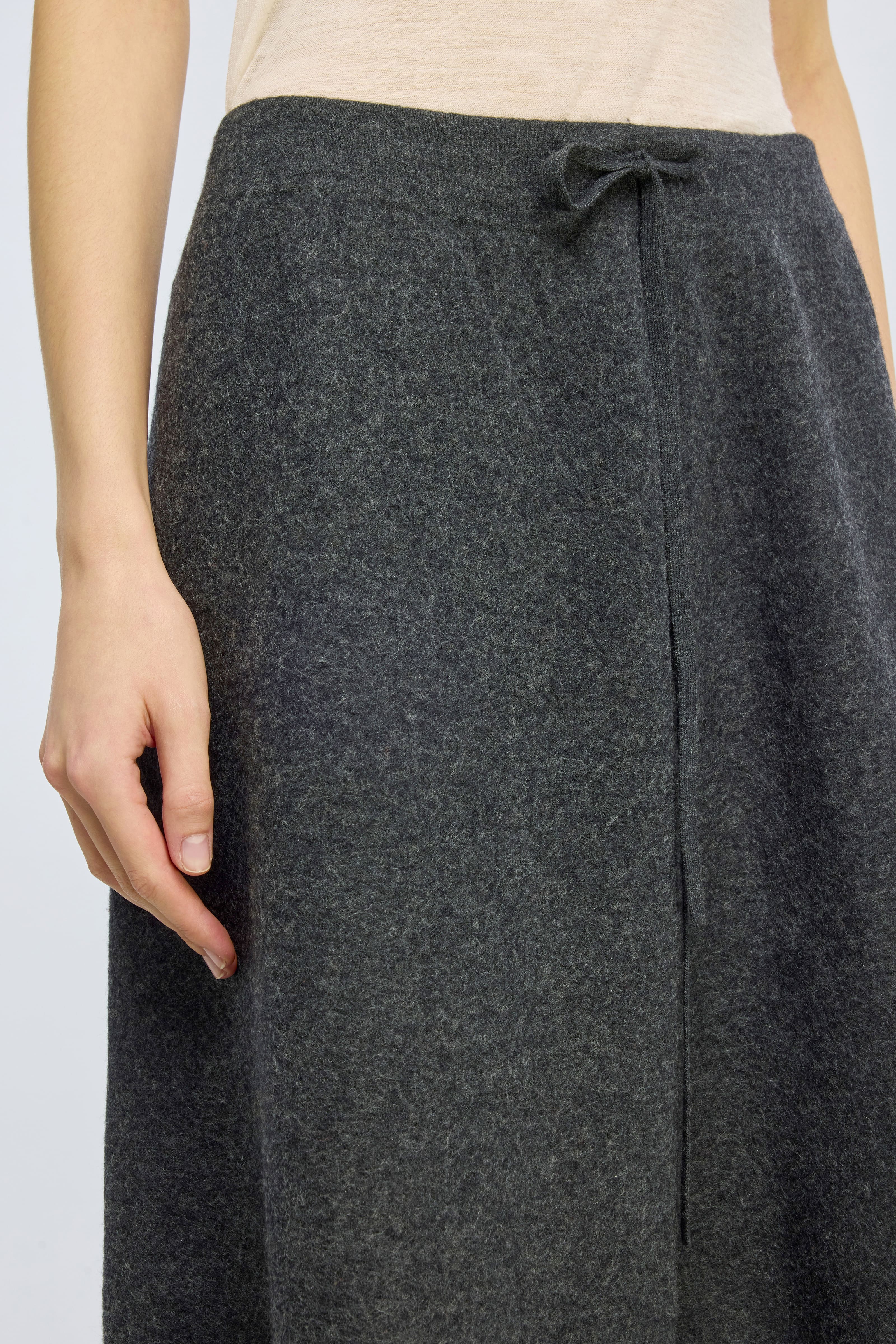 Semicouture Elizabeth Bermuda Lana Grigio