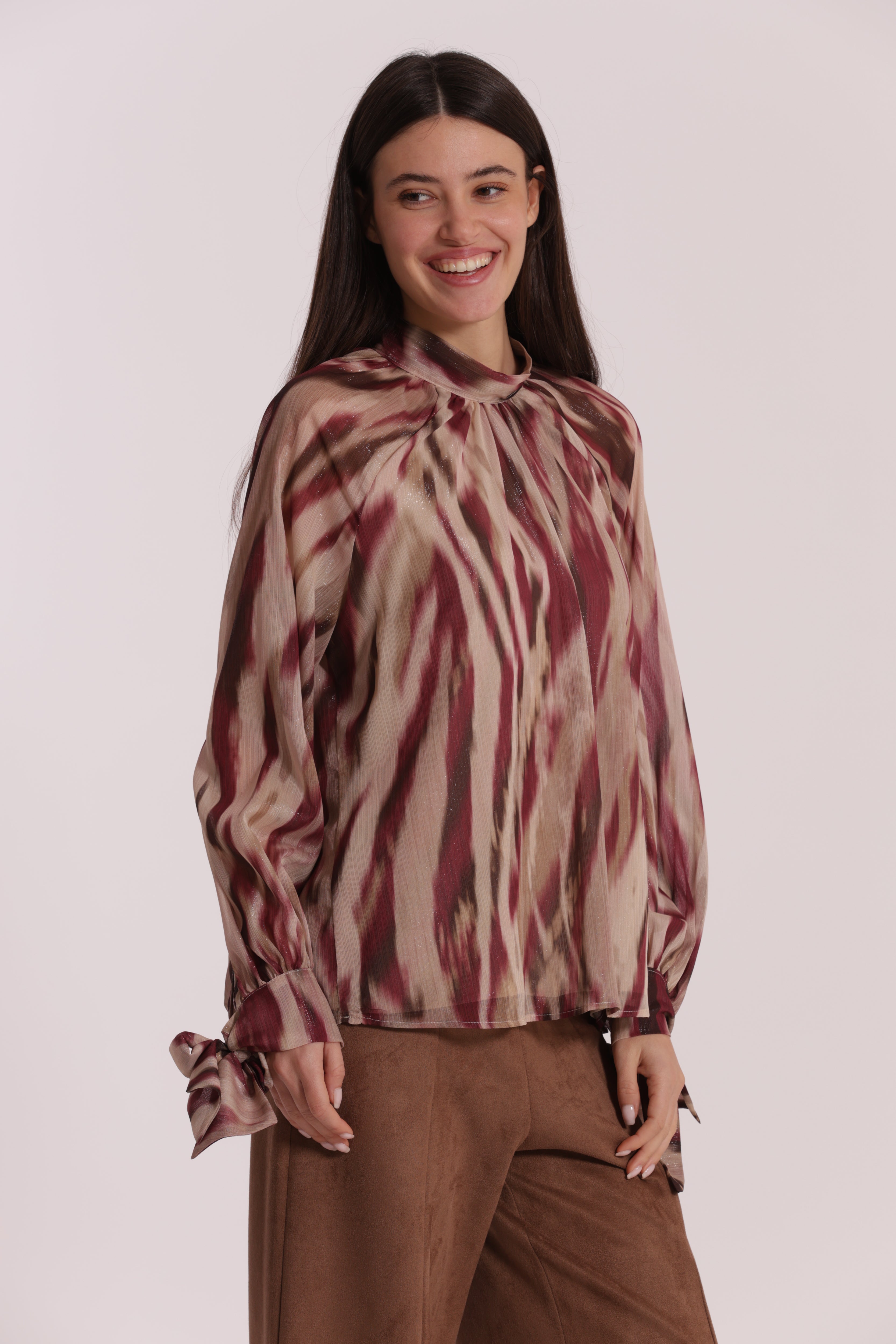 Mimi Mua Blusa Fusciacca Paradisa Mosto