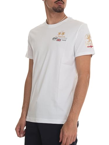 La Martina YMR306 JS206 T-Shirt Uomo Cotone Regular