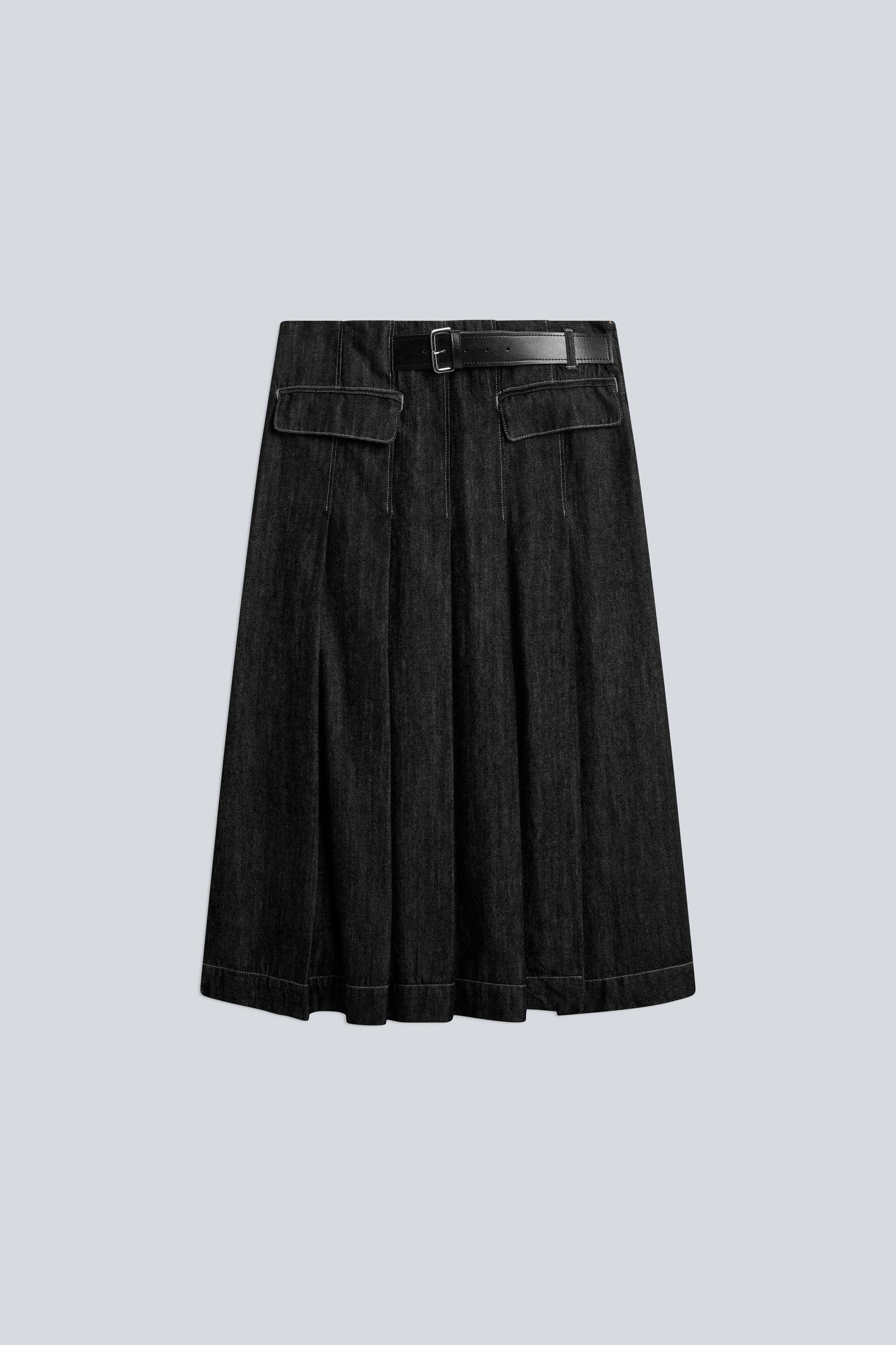 Semicouture Carla gonna denim midi