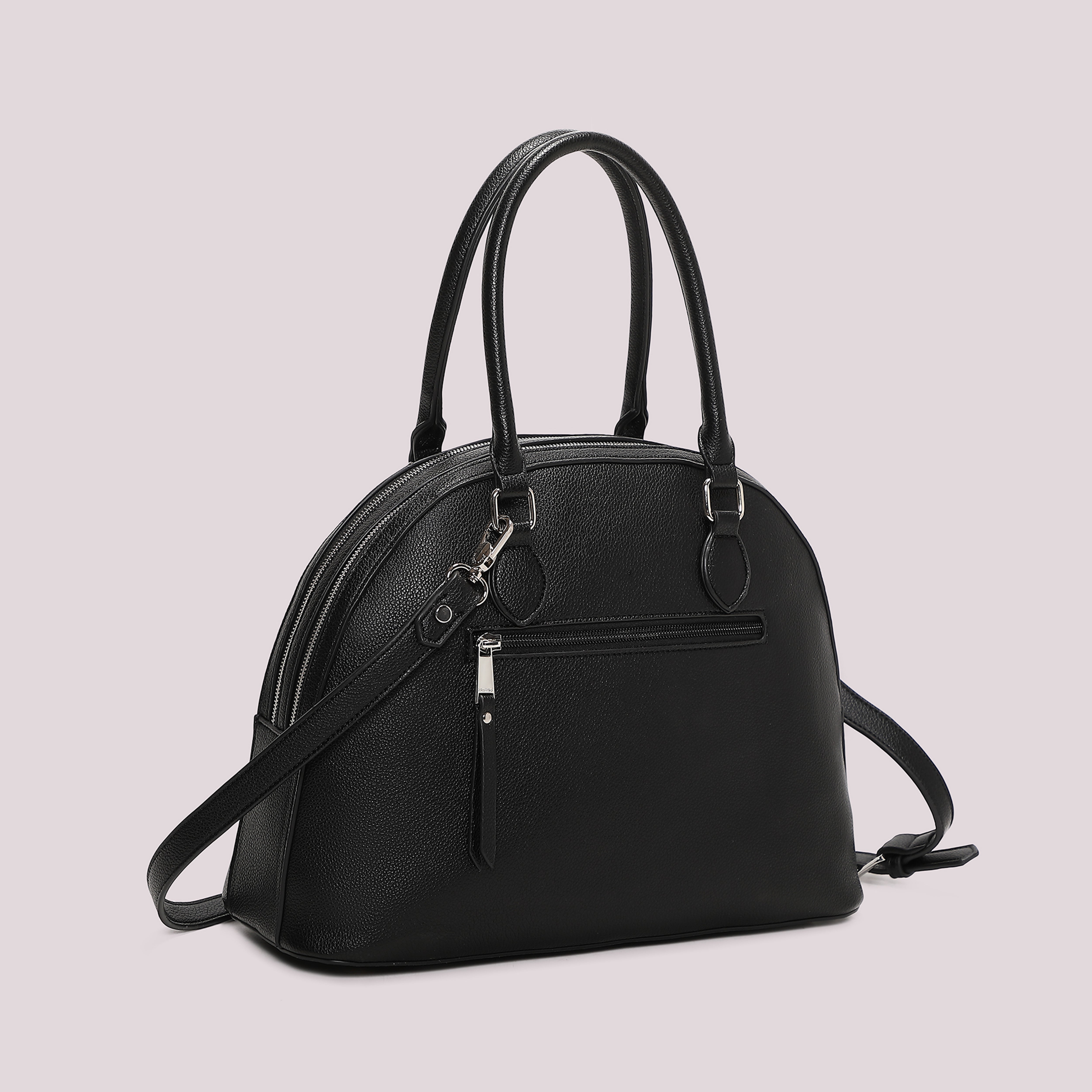 Mimi Mua 2 Zip e Borsina Miniatura borsa a spalla bianco
