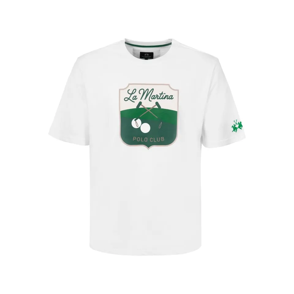 La Martina MCR325 t-shirt uomo cotone taglia XL